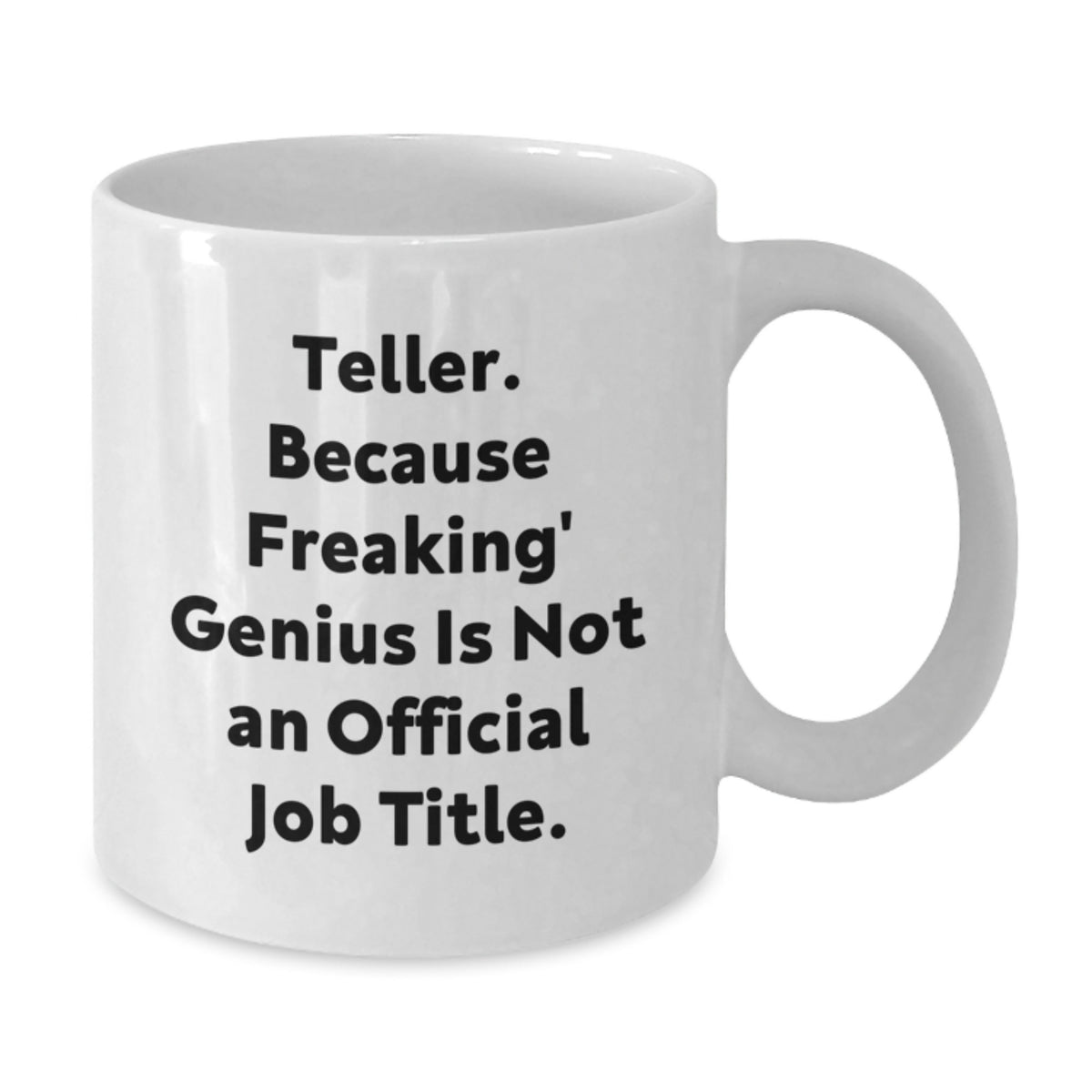 Teller Coffee Mug Gift for Him - A Humorous Keepsake for the Brilliant - Additional