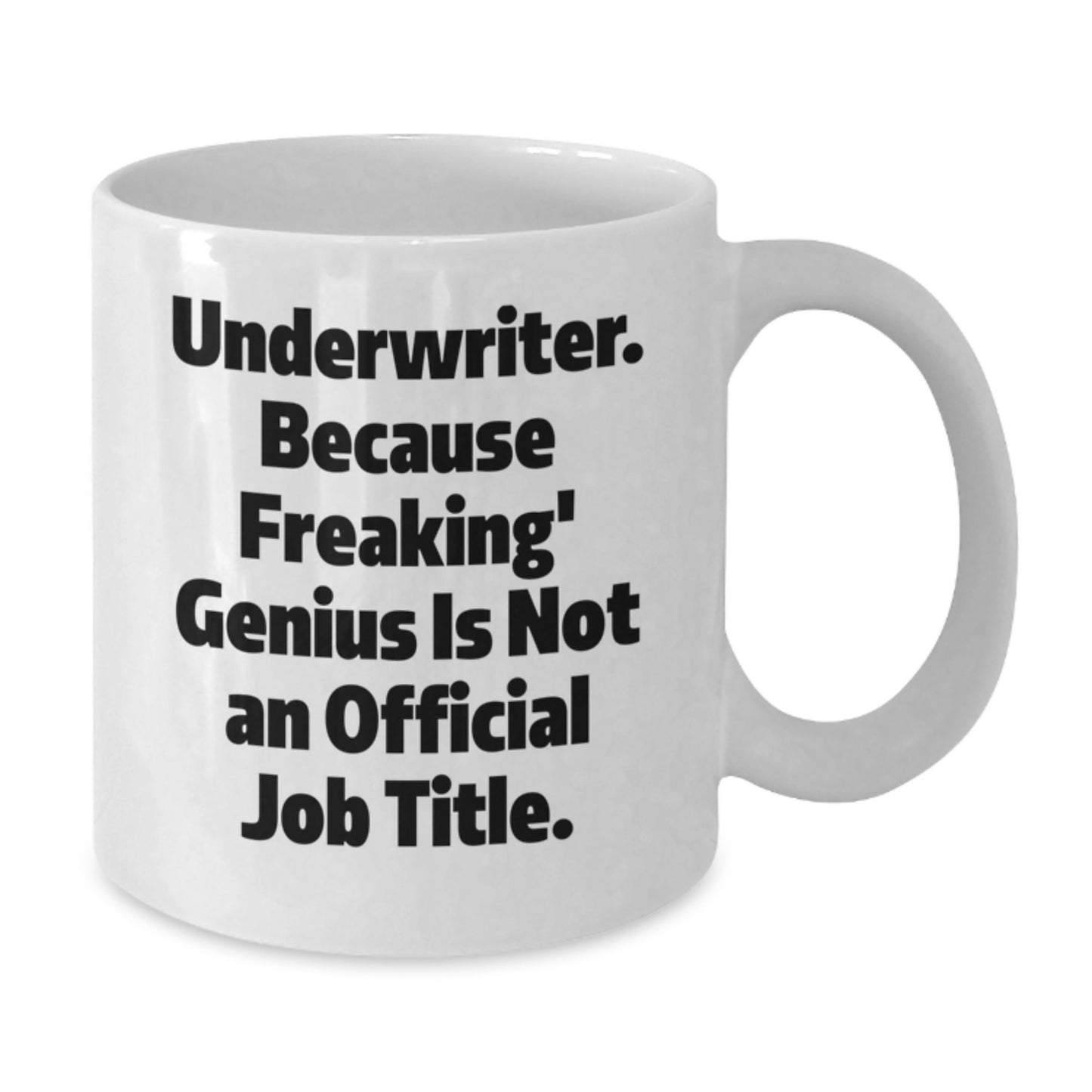 Underwriter Keepsake White Ceramic 11oz Coffee Mug for Him Birthday Gift - Additional