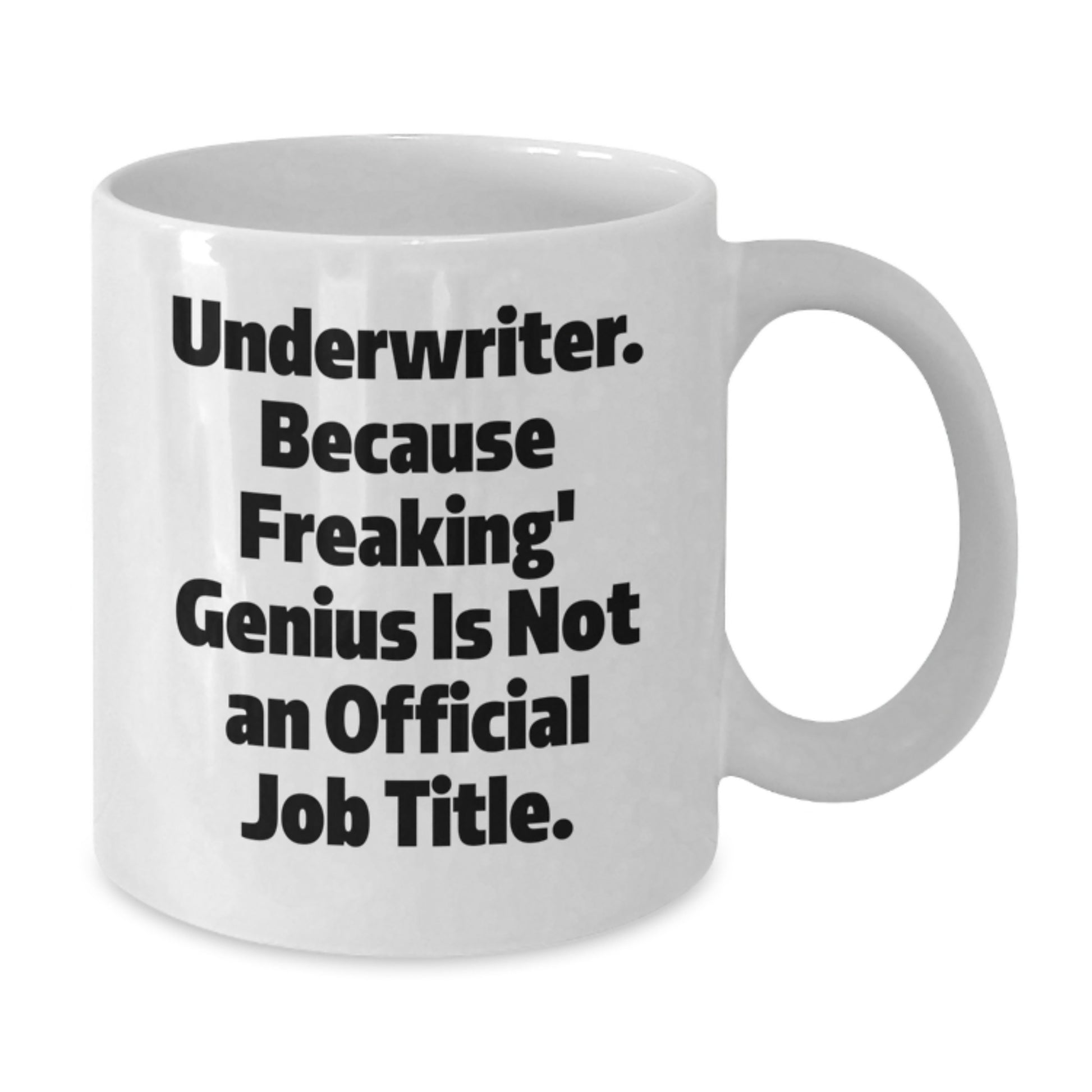 Underwriter Keepsake White Ceramic 11oz Coffee Mug for Him Birthday Gift - Additional