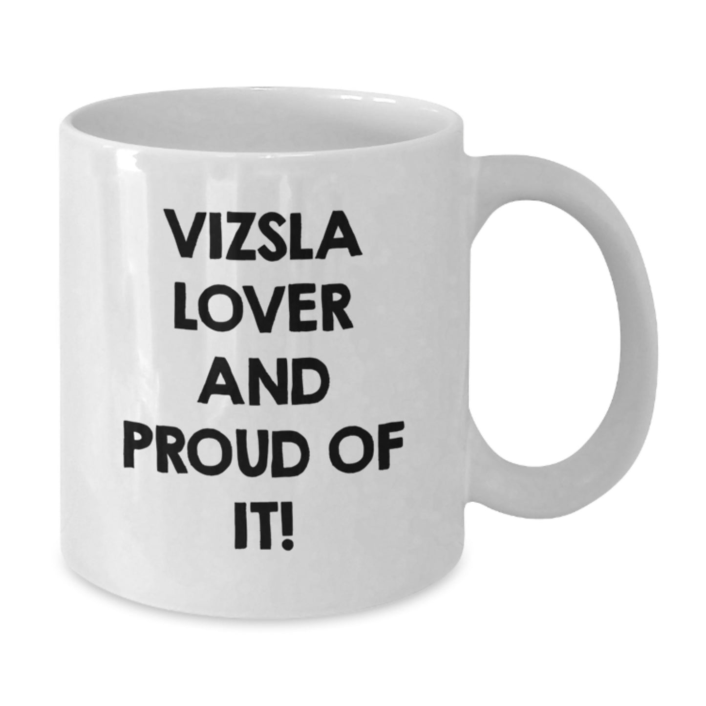 Vizsla Dog Lover Gifts from Men to Women Valentine's Unique White Coffee Mugs - Additional
