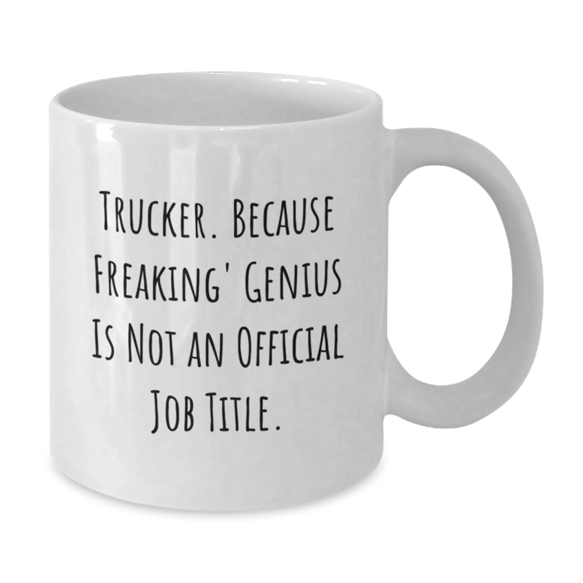 Christmas Gift for Her - Trucker Present with Witty Saying - Additional