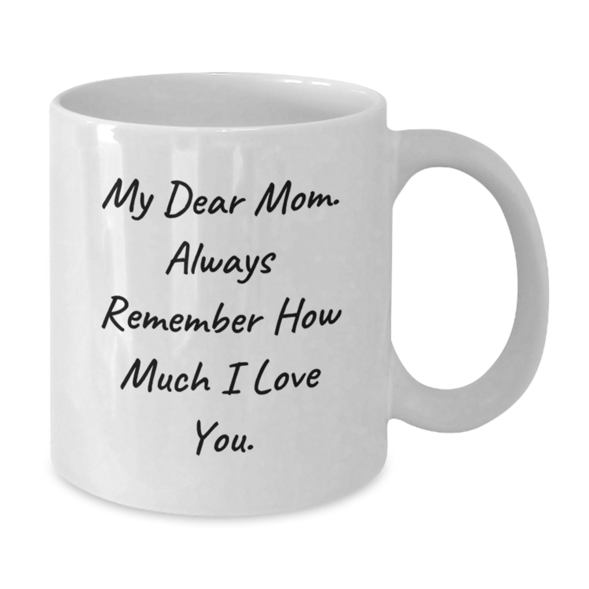 Gifts from Family, Mom Love Quotes Cute White Coffee Mugs for Mom Graduation Unique Gifts - Additional