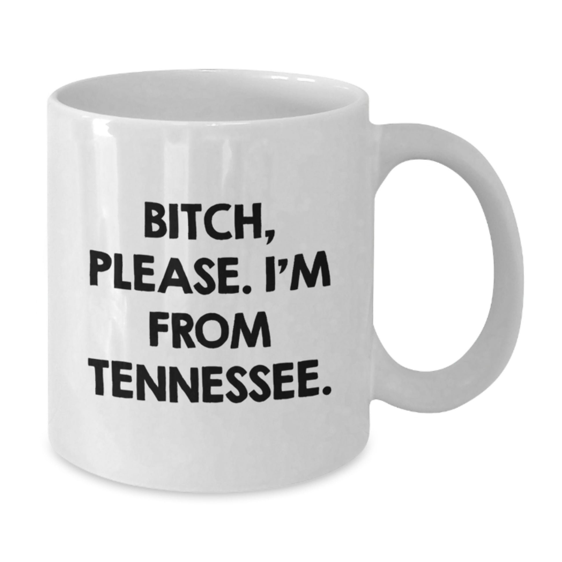 Funny Tennessee White Coffee Mugs, Gifts from Friends to Tennessee Men, Unique Birthday Unique Gifts for Tennessee - Additional