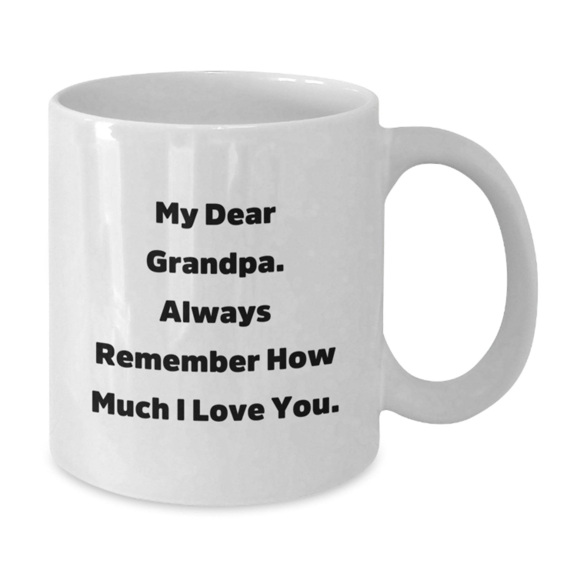 Grandma and Grandpa Gifts, Funny White Coffee Mug, Inspirational Quote for Dad, Graduation Unique Gifts from Family - Additional