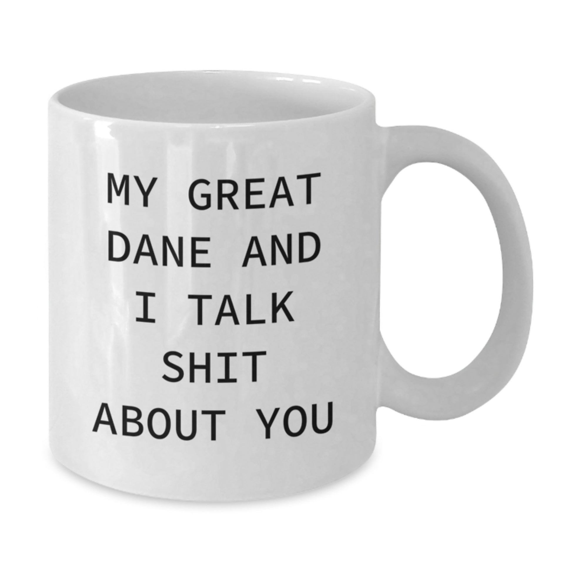 Funny Great Dane Dog Gift for Great Dane Enthusiasts Graduation Unique Gifts from Friends - Additional