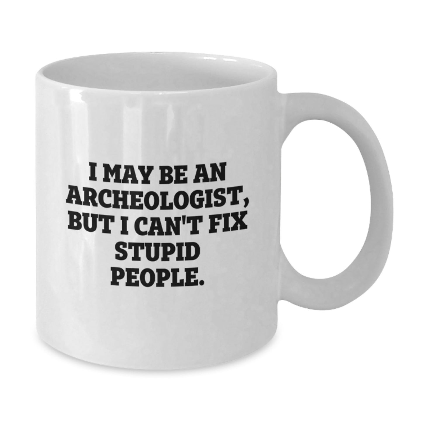 Birthday Gift for Her Archeologist Keepsake White Coffee Mug Present - Additional