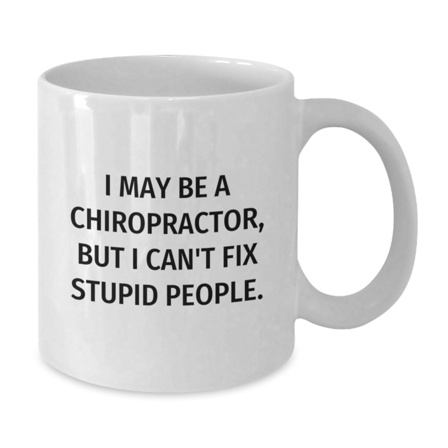 Chiropractor Keepsake White Coffee Mug for Him Birthday Gift - Additional
