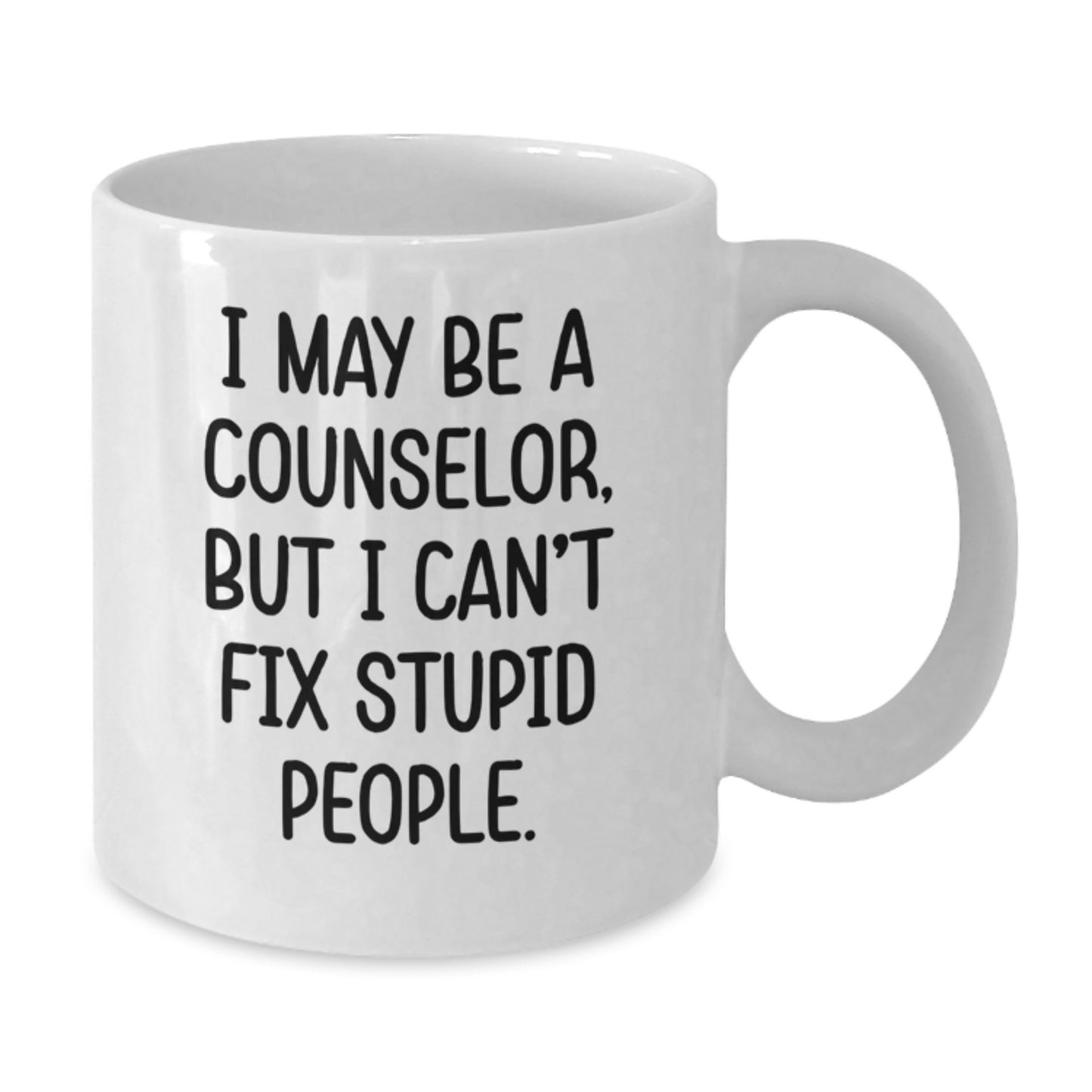 Birthday Gift for Her Counselor White Coffee Mug Present - Additional