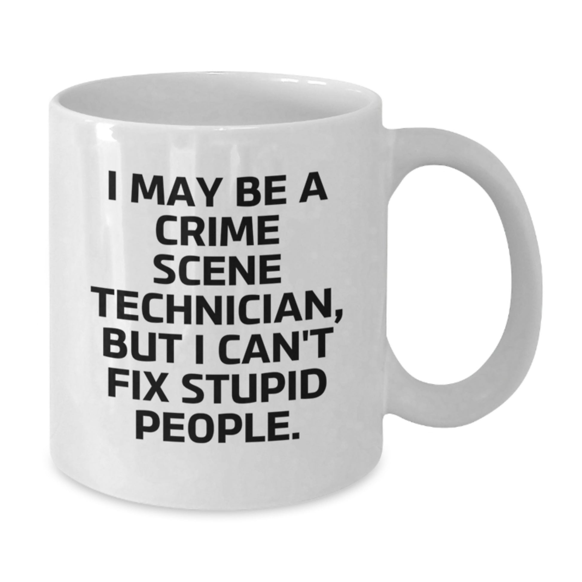 Crime Scene Technician Keepsake Mug for Him Birthday Gift Premium - Additional