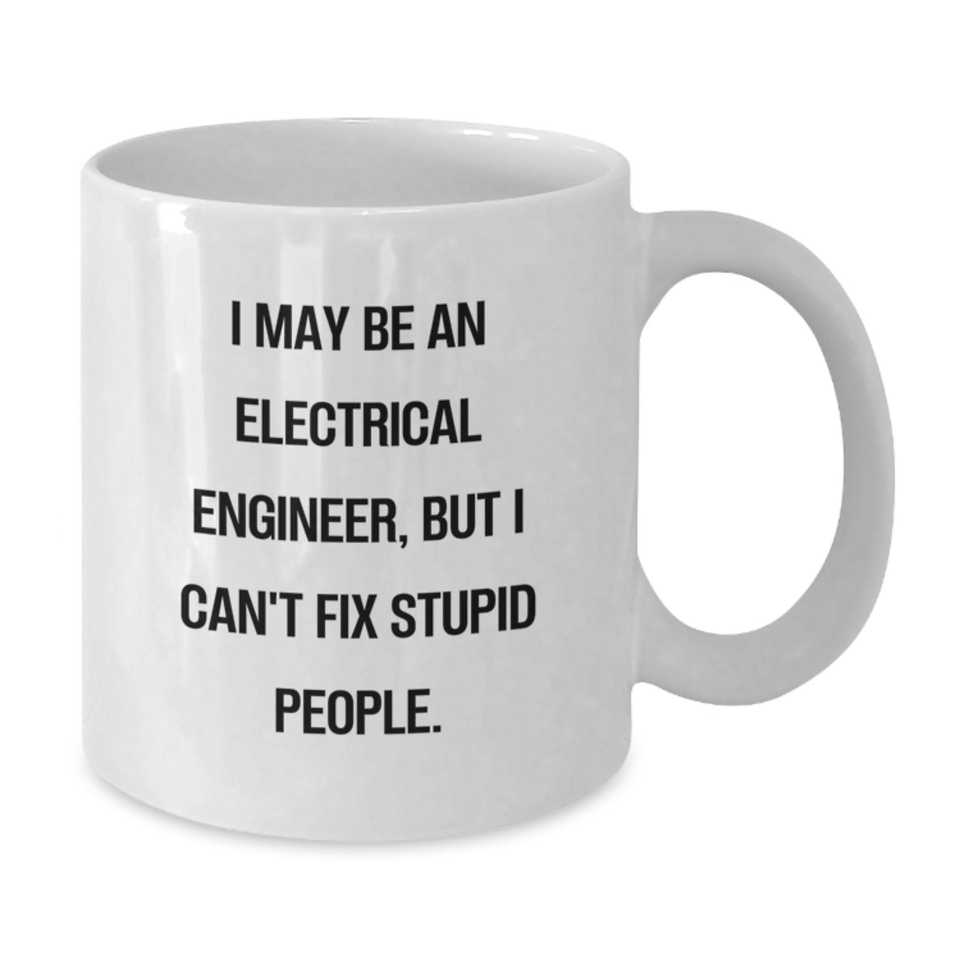 Electrical Engineer White Coffee Mug Idea for Coworkers Birthday Gift - Additional