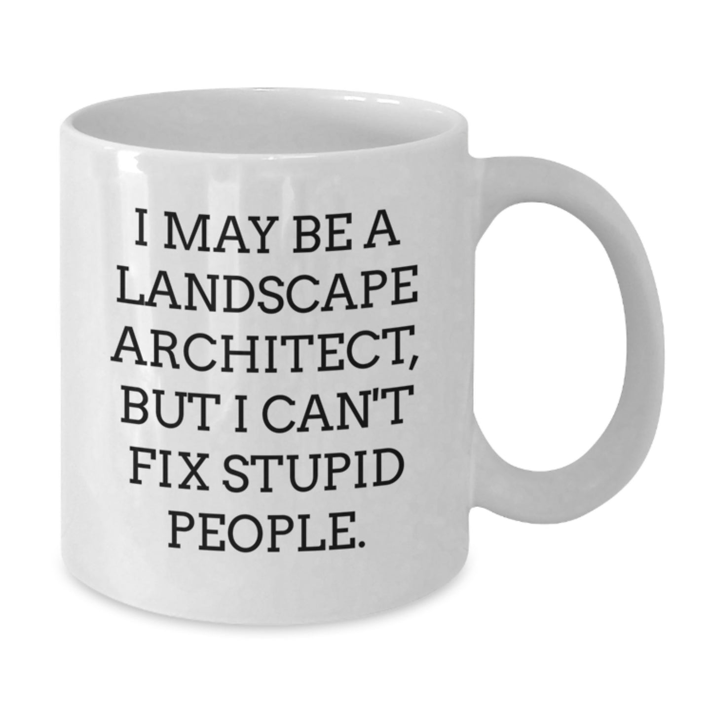 Birthday Gift Landscape Architect White Mug for Her Present - Additional