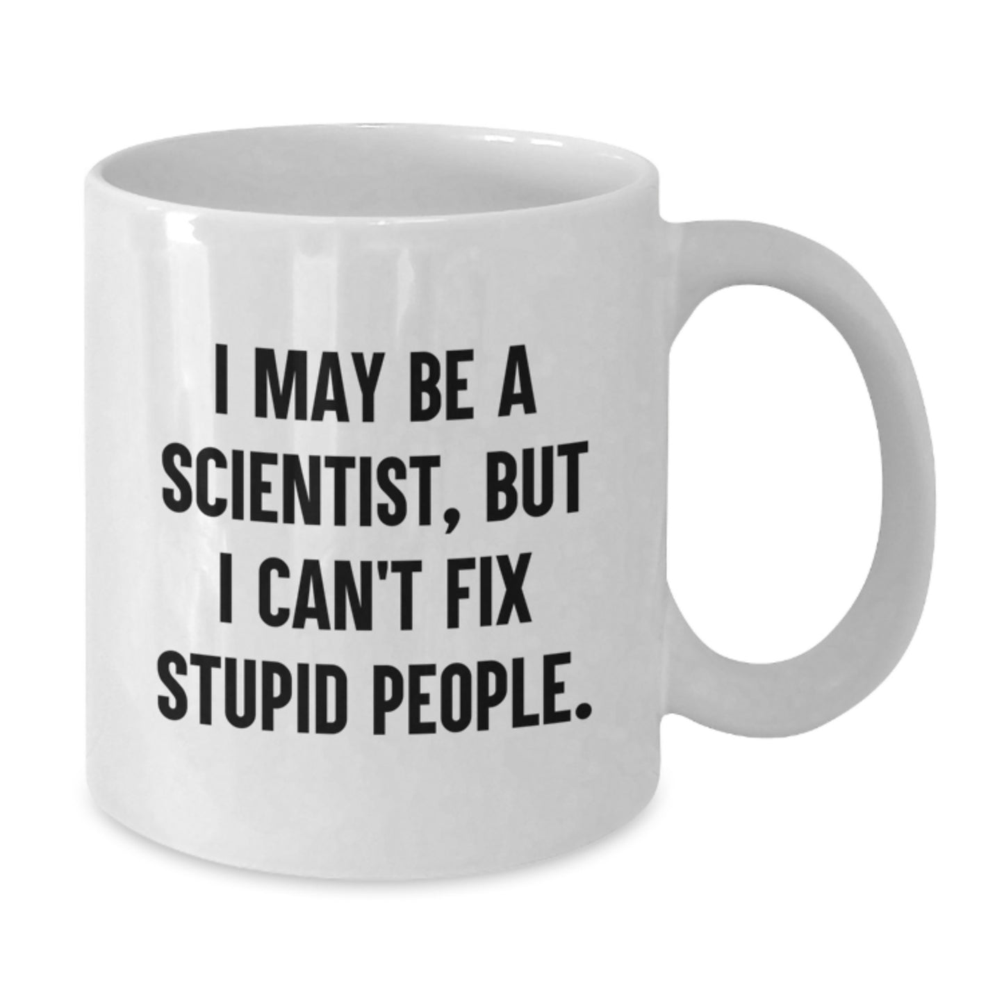 Funny Scientist Gifts from Friends, White Coffee Mug for Scientist Men, Graduation Unique Gifts - Additional