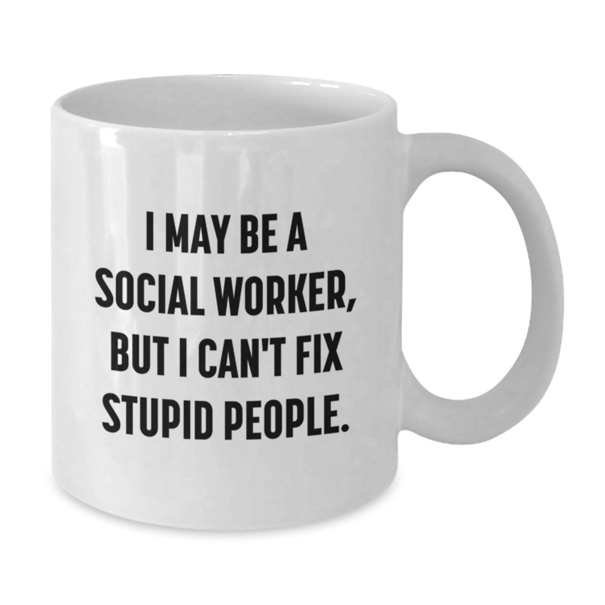 Funny Social Worker Coffee Mug Gifts for Men Women Friends Coworkers from Family, White Coffee Mug for Social Worker, Inspirational Quote for Graduation Unique - Additional