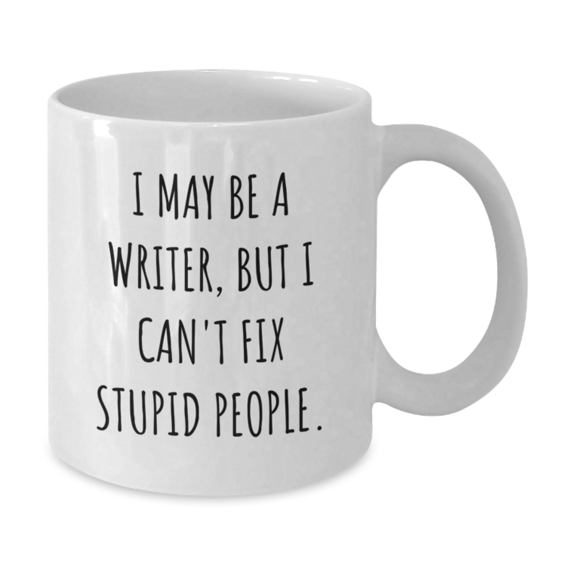 Funny Writer White Coffee Mug Gifts from Men for Writer Friends on Mother's Day Unique - Additional