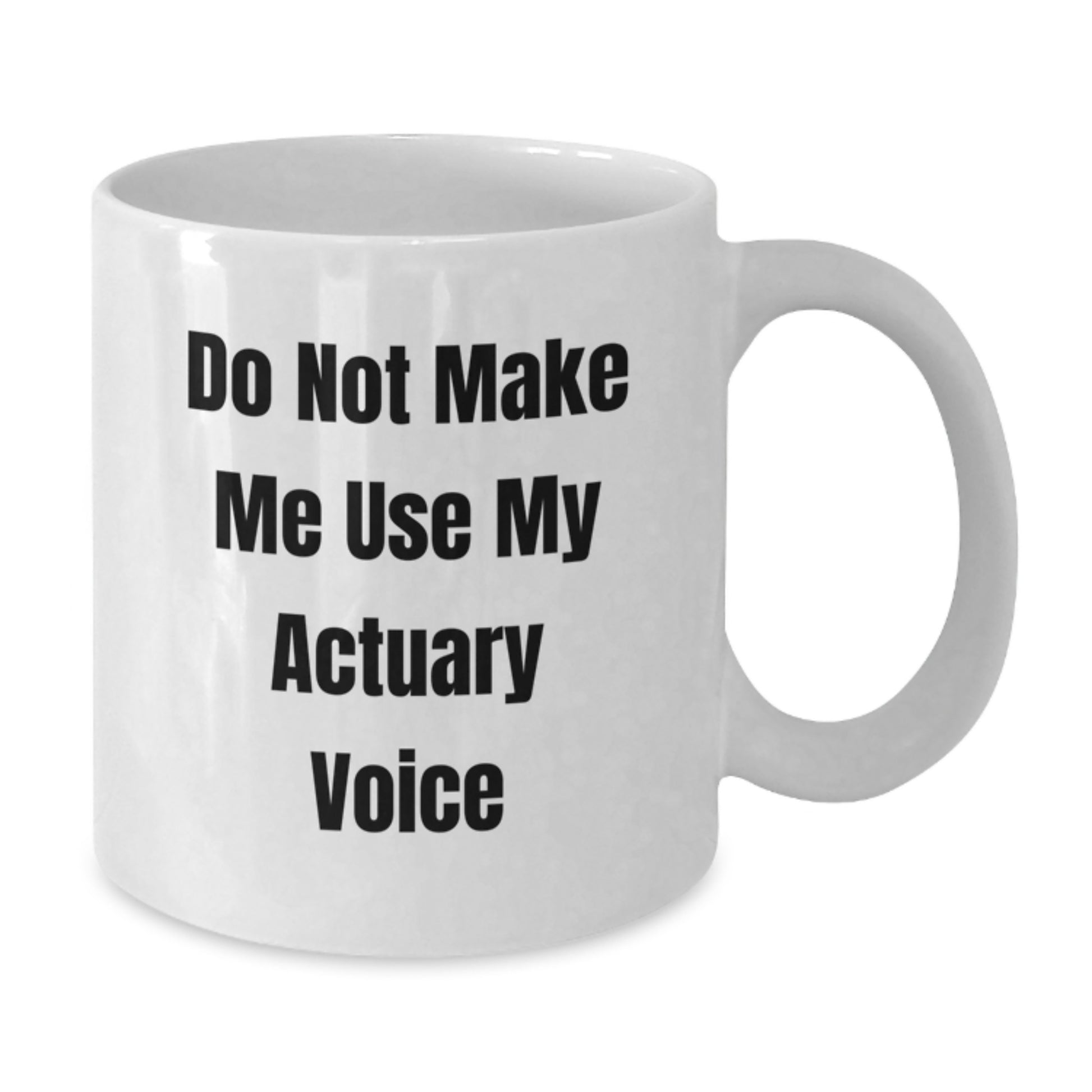 Actuary Keepsake White Coffee Mug for Him Birthday Gift Ceramic - Additional