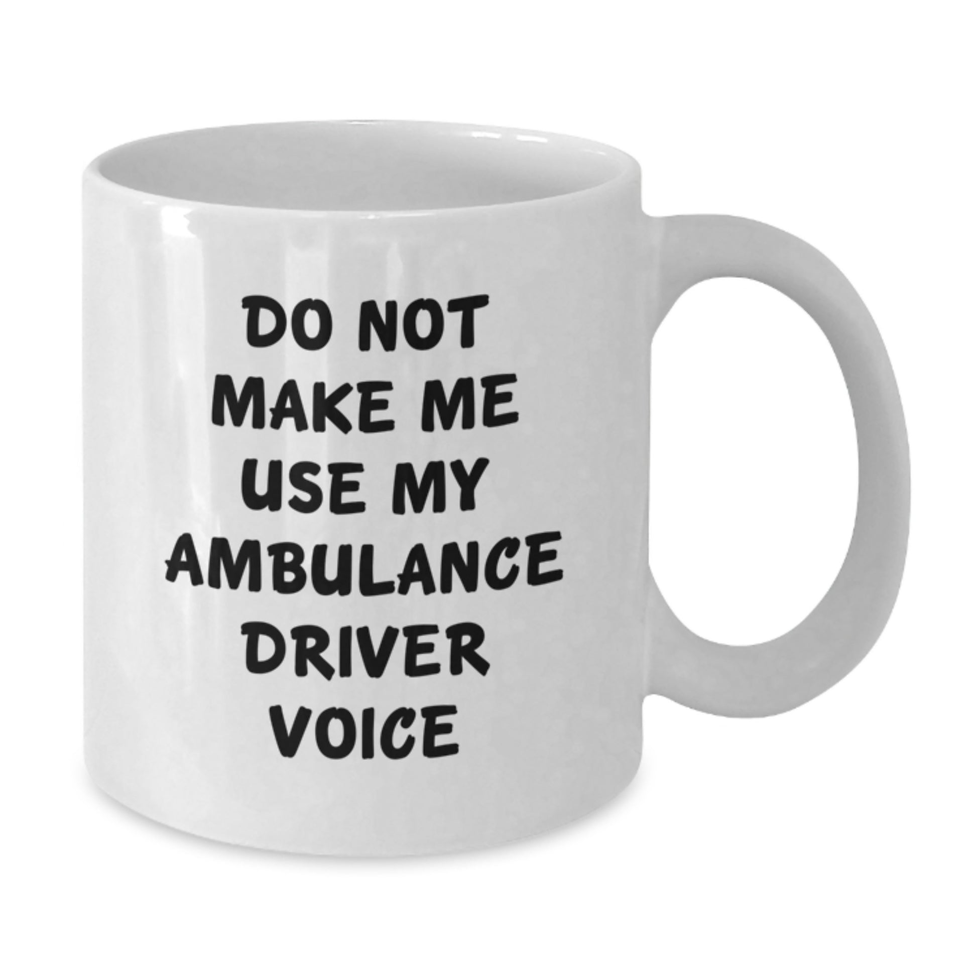 Funny Ambulance Driver Gifts from Friends, Unique Ambulance Driver White Coffee Mug for Ambulance Driver Men, Funny Graduation Unique Gifts - Additional