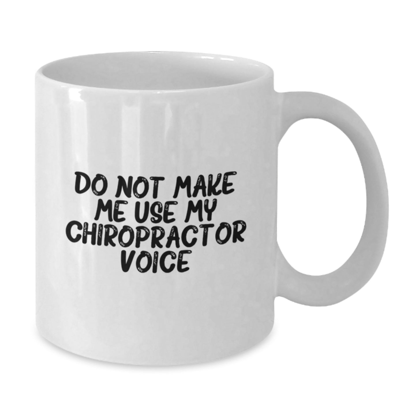 Chiropractor Keepsake Ceramic White Mug for Him Birthday Gift - Additional