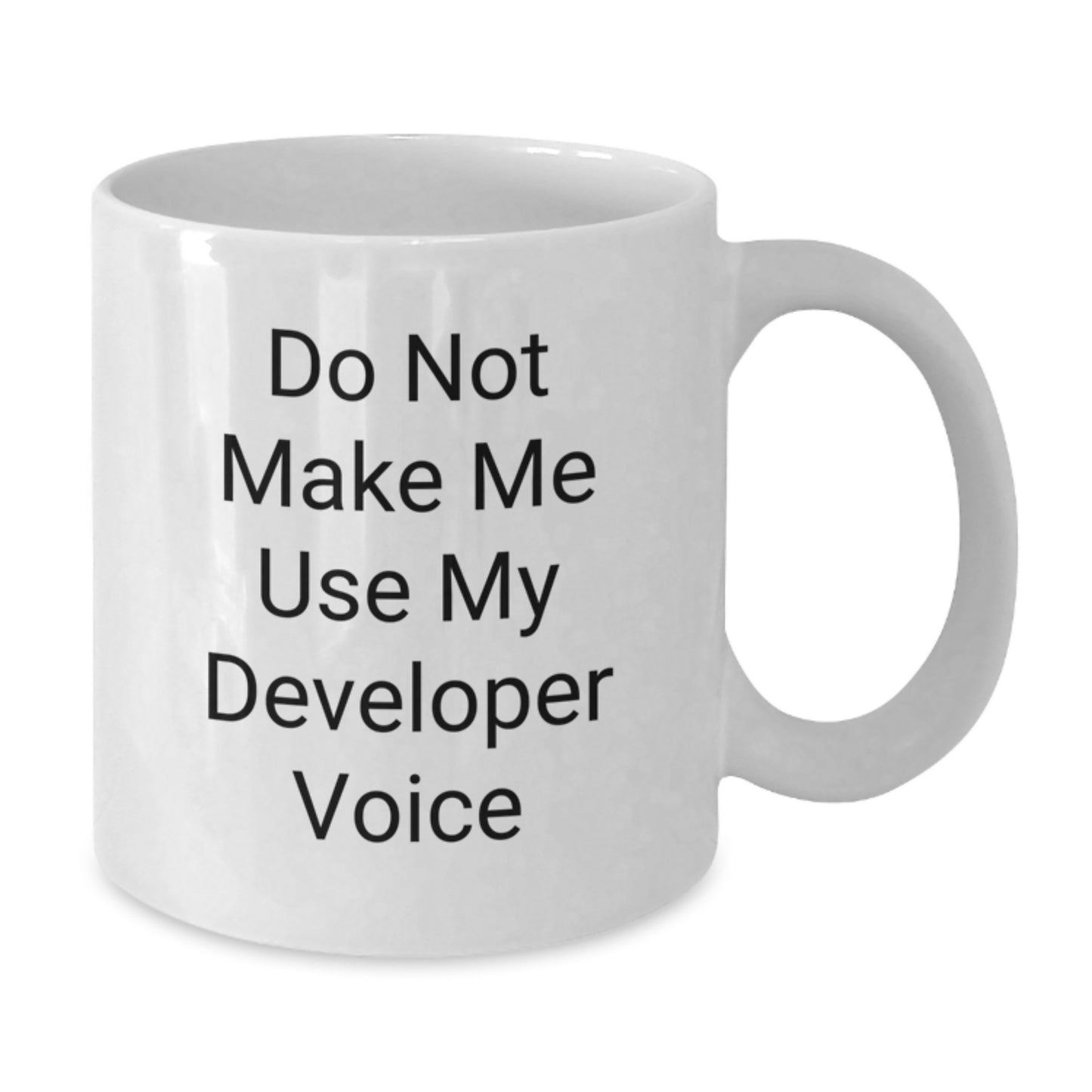 Developer Keepsake White Coffee Mug for Him Birthday Gift - Additional