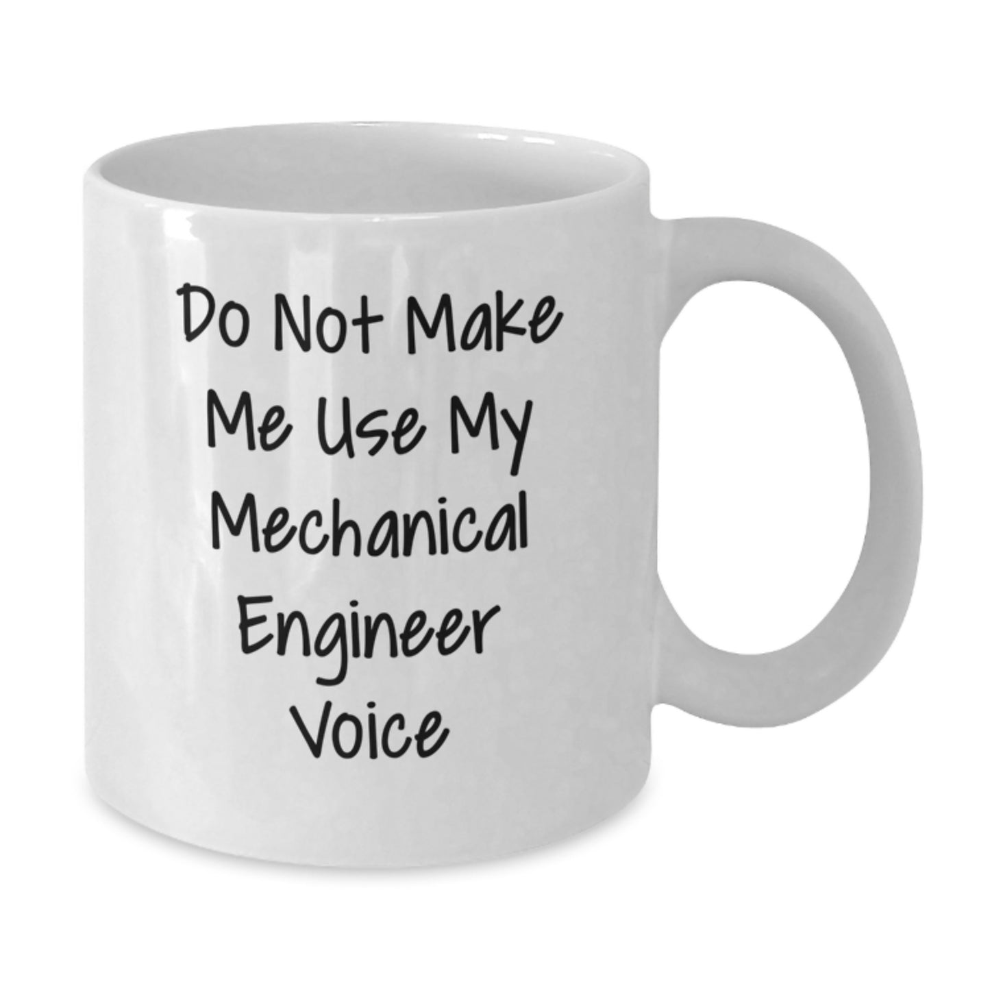 Mechanical Engineer Keepsake White Ceramic Mug for Him Birthday Gift - Additional