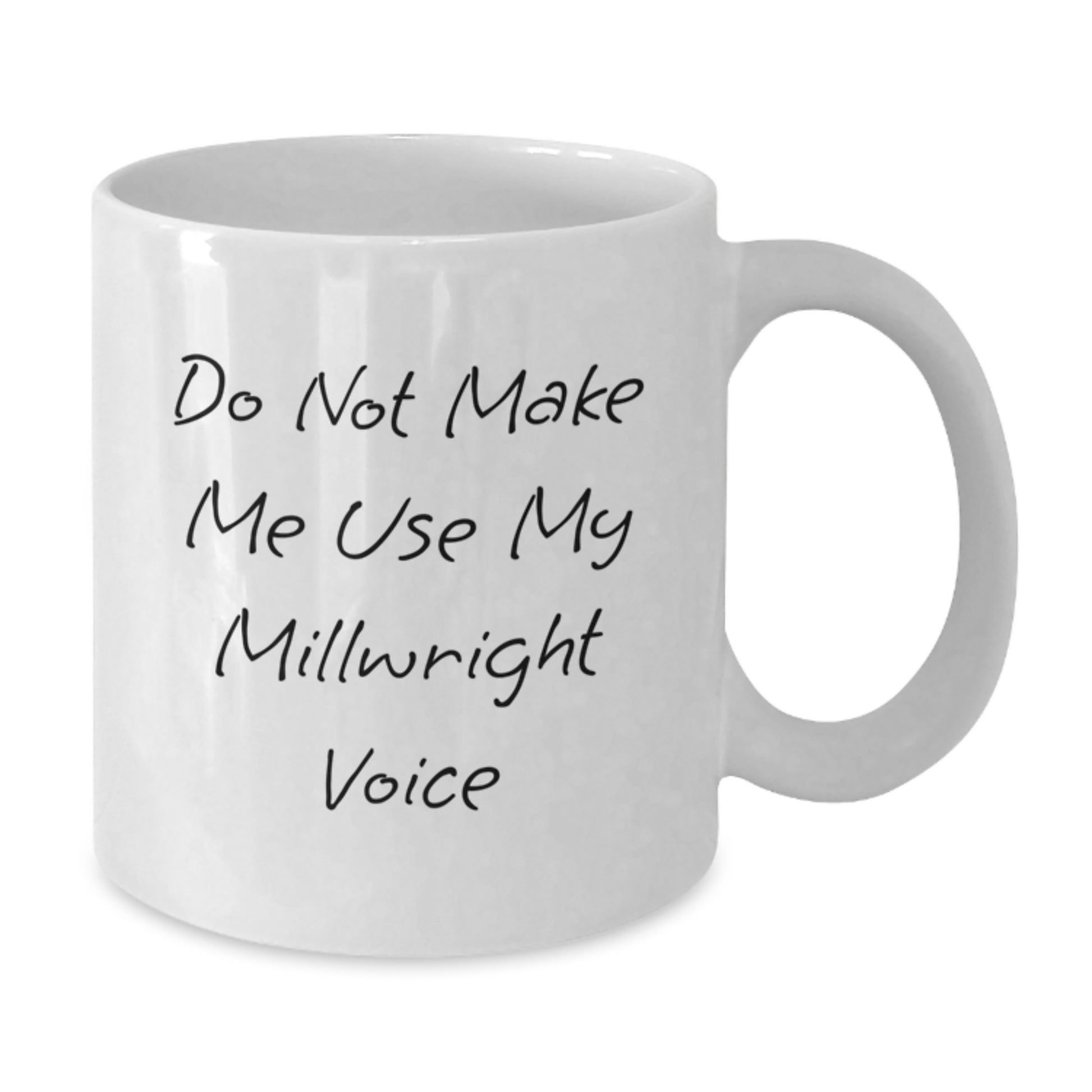 Millwright Keepsake Ceramic White Coffee Mug for Him Birthday Gift - Additional