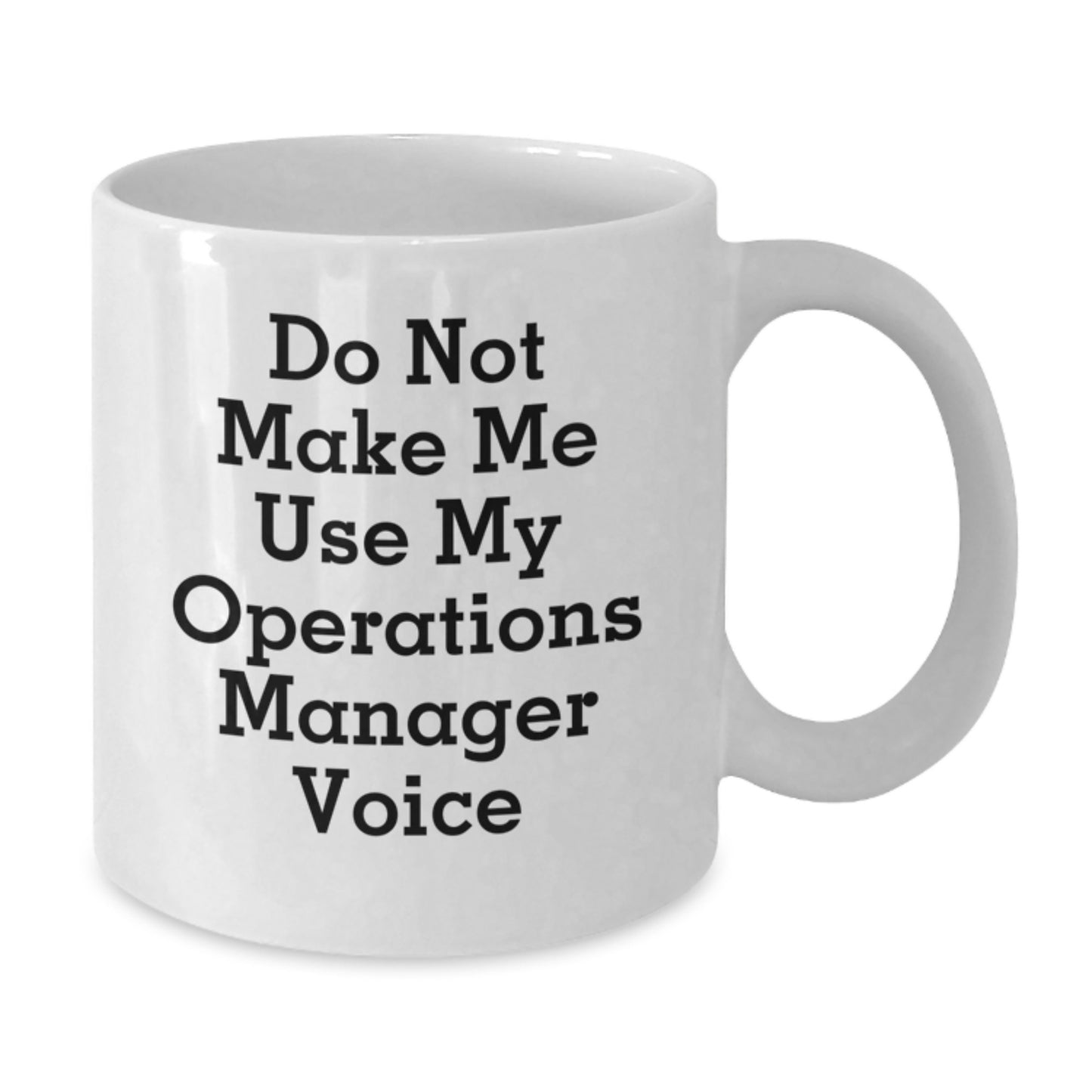 Birthday Gift for Her Operations Manager White Coffee Mug Present - Additional