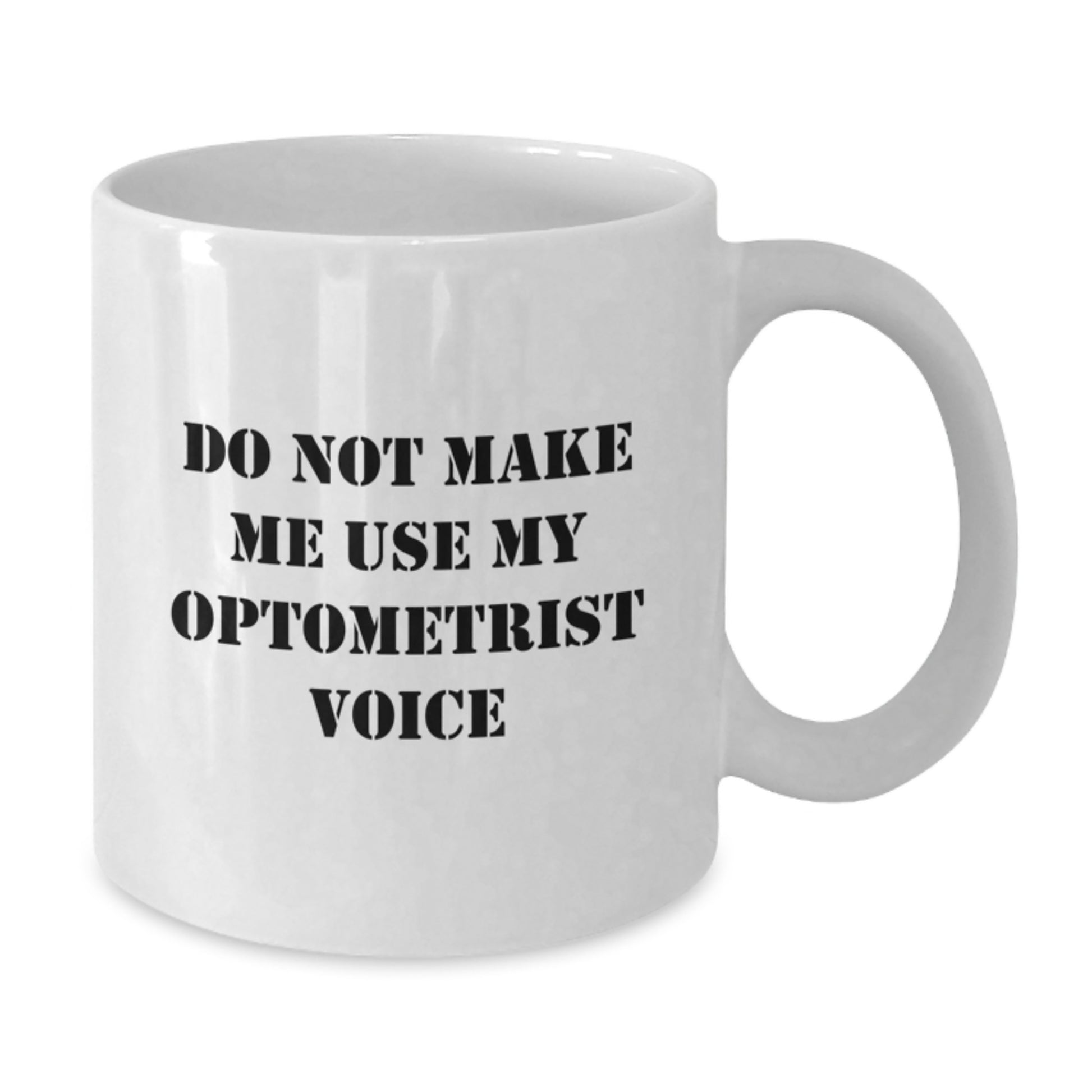 Optometrist Keepsake White Ceramic Coffee Mug for Him Birthday Gift - Additional