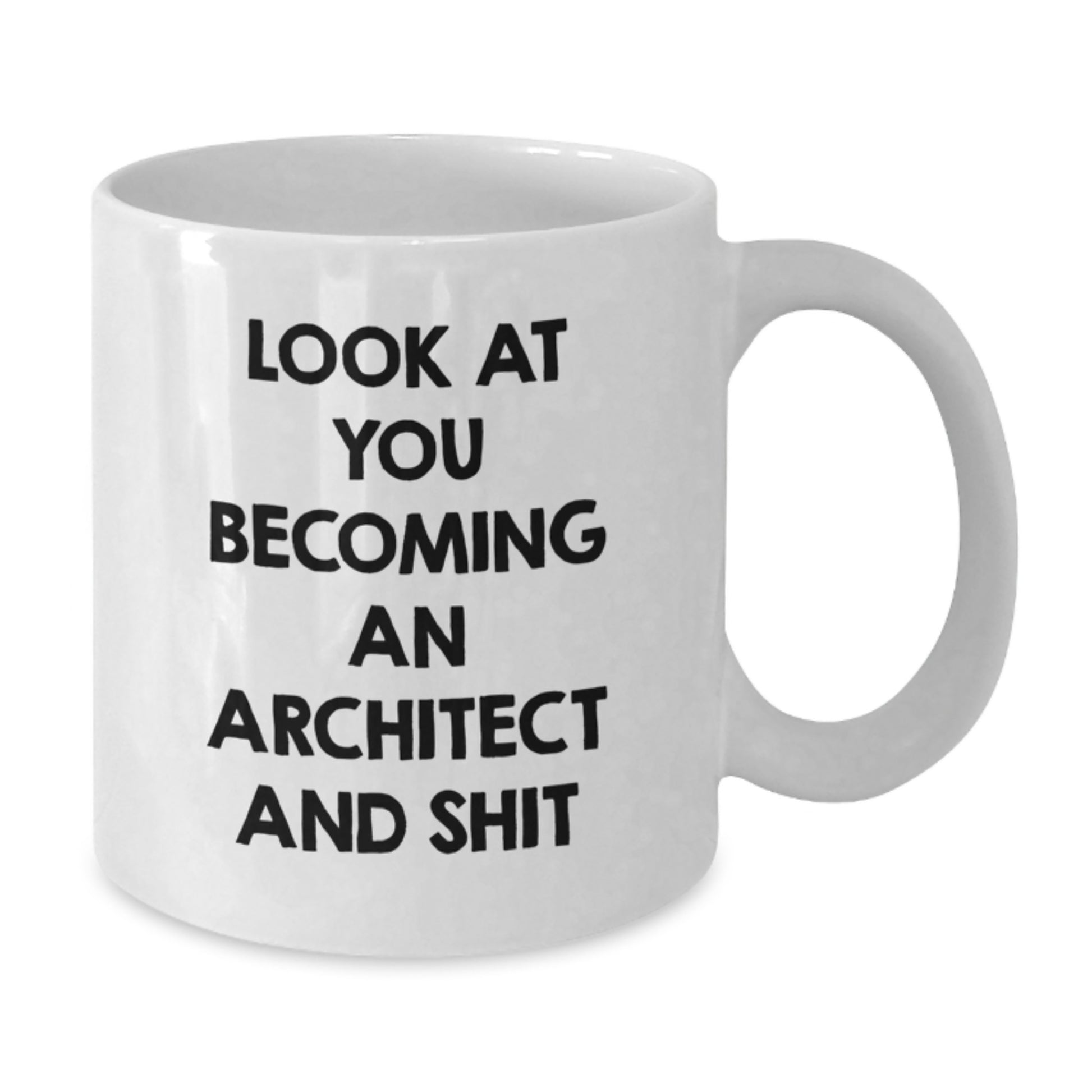 Funny Architect Inspired White Coffee Mugs for Mom's Mother's Day Unique Gifts from Friends - Additional