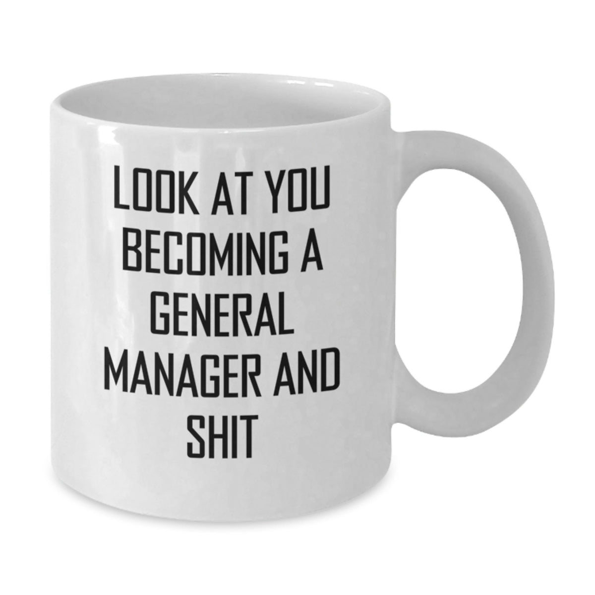 Funny Quote Gifts for General Manager, General Manager White Coffee Mug, Perfect Valentine's Unique Gifts from Men to Men - Additional