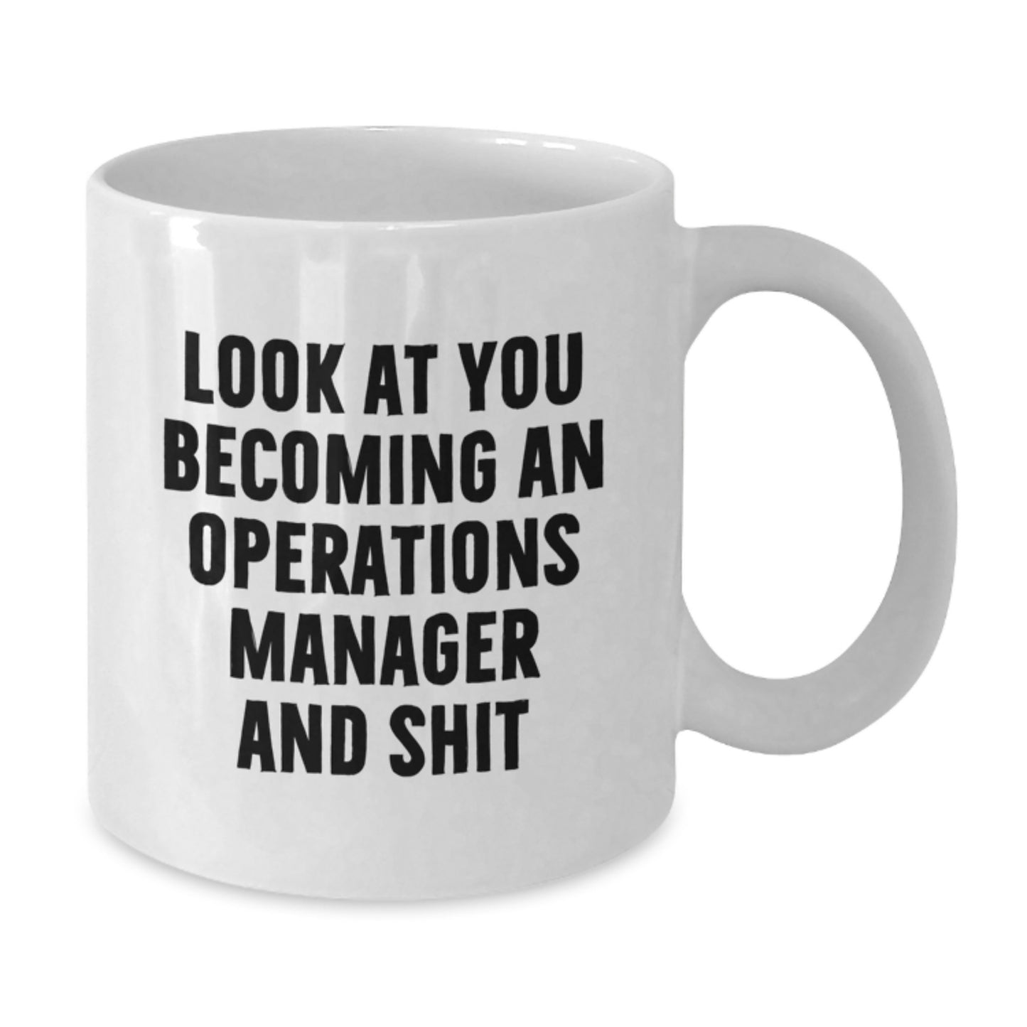Funny Operations Manager White Coffee Mug Gifts from Friends for Graduation Unique - Additional