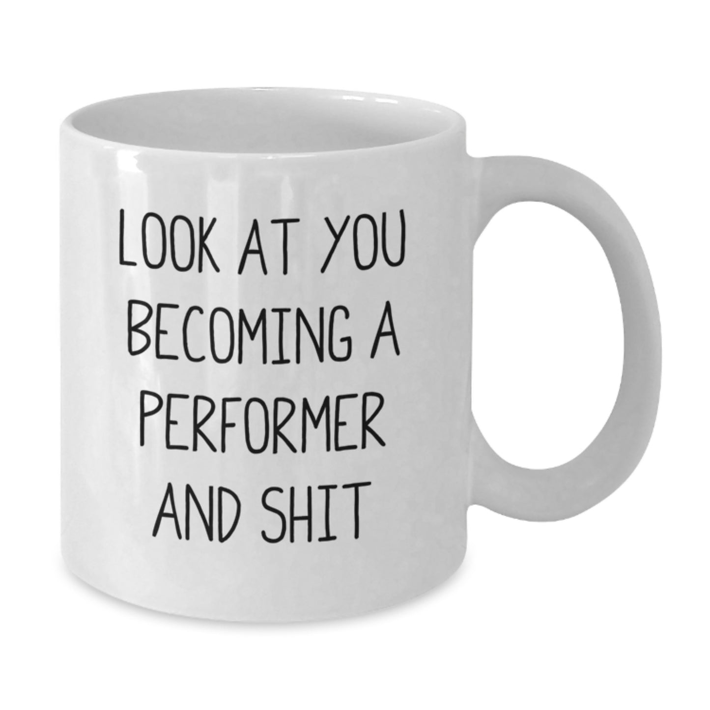 Performer White Coffee Mug Ceramic Keepsake Birthday Gift for Him - Additional