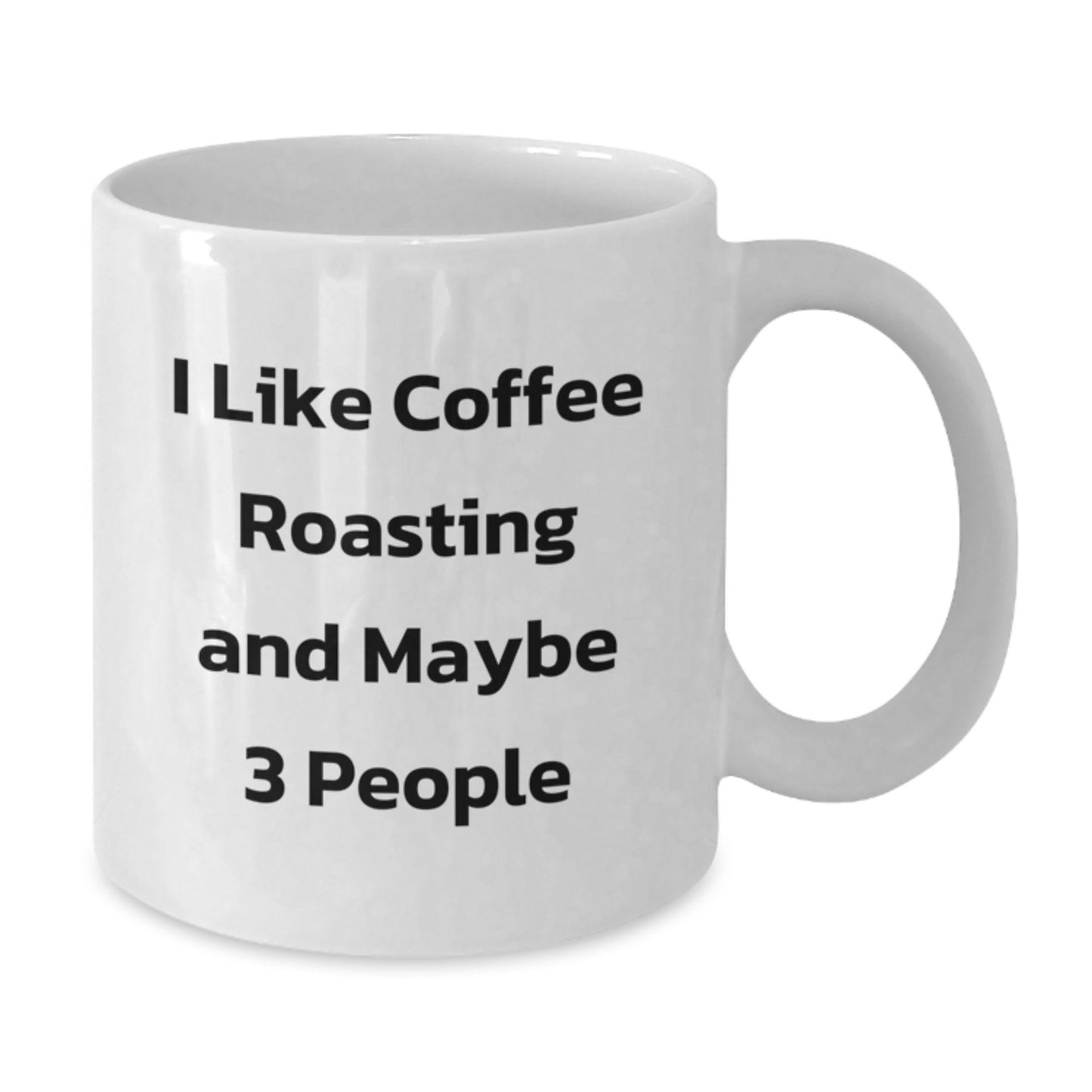 White Ceramic Coffee Roasting Mug Idea for Coworkers Birthday Gift - Additional