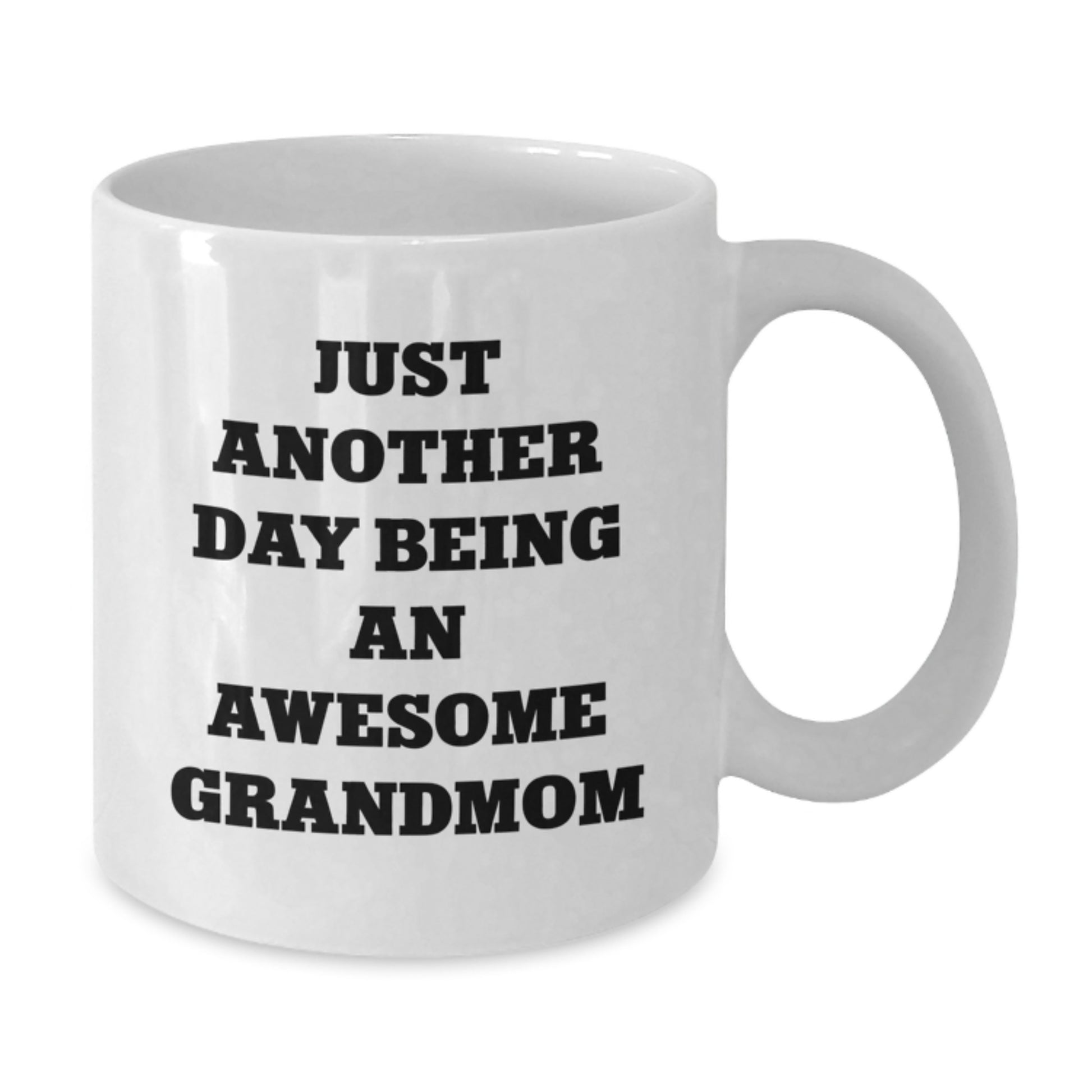 Birthday Gift for Her Grandmom White Coffee Mug Keepsake Ceramic - Additional