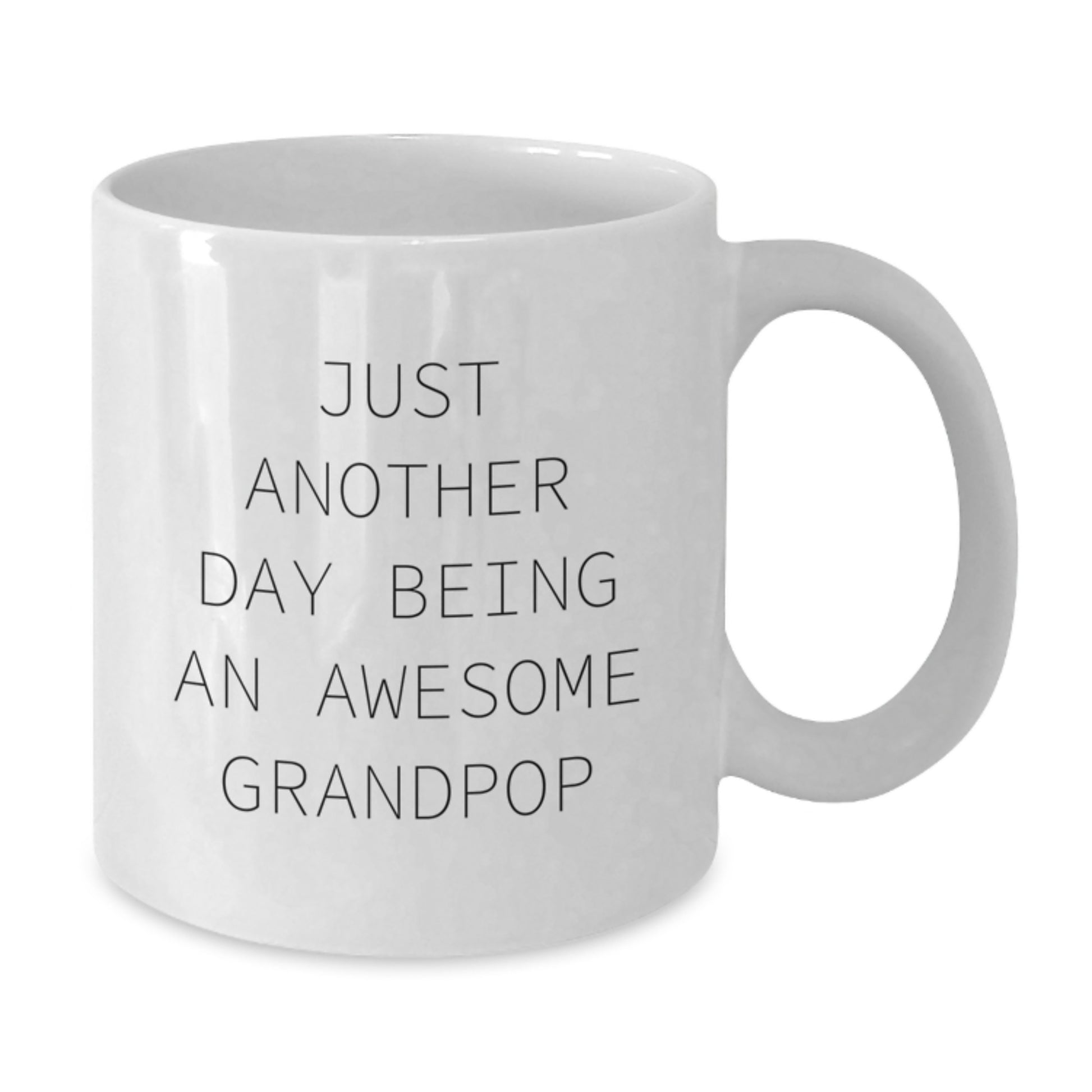 Grandpop Keepsake White Coffee Mug Birthday Gift for Him Ceramic 11oz - Additional
