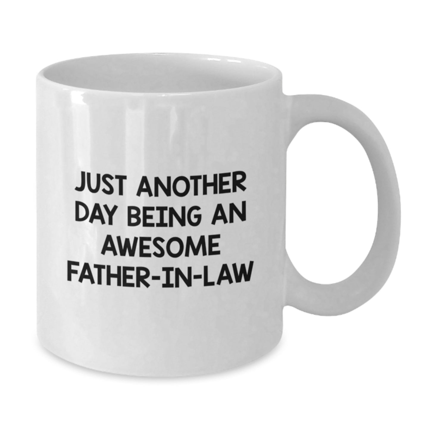 Father-in-law Keepsake White Coffee Mug Birthday Gift - Additional