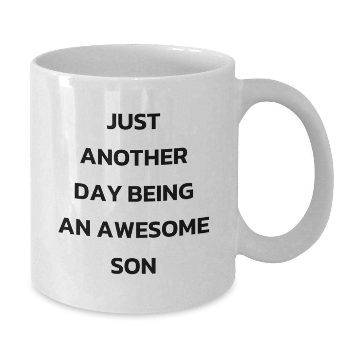 Son Keepsake White Coffee Mug Birthday Gift for Him - Additional