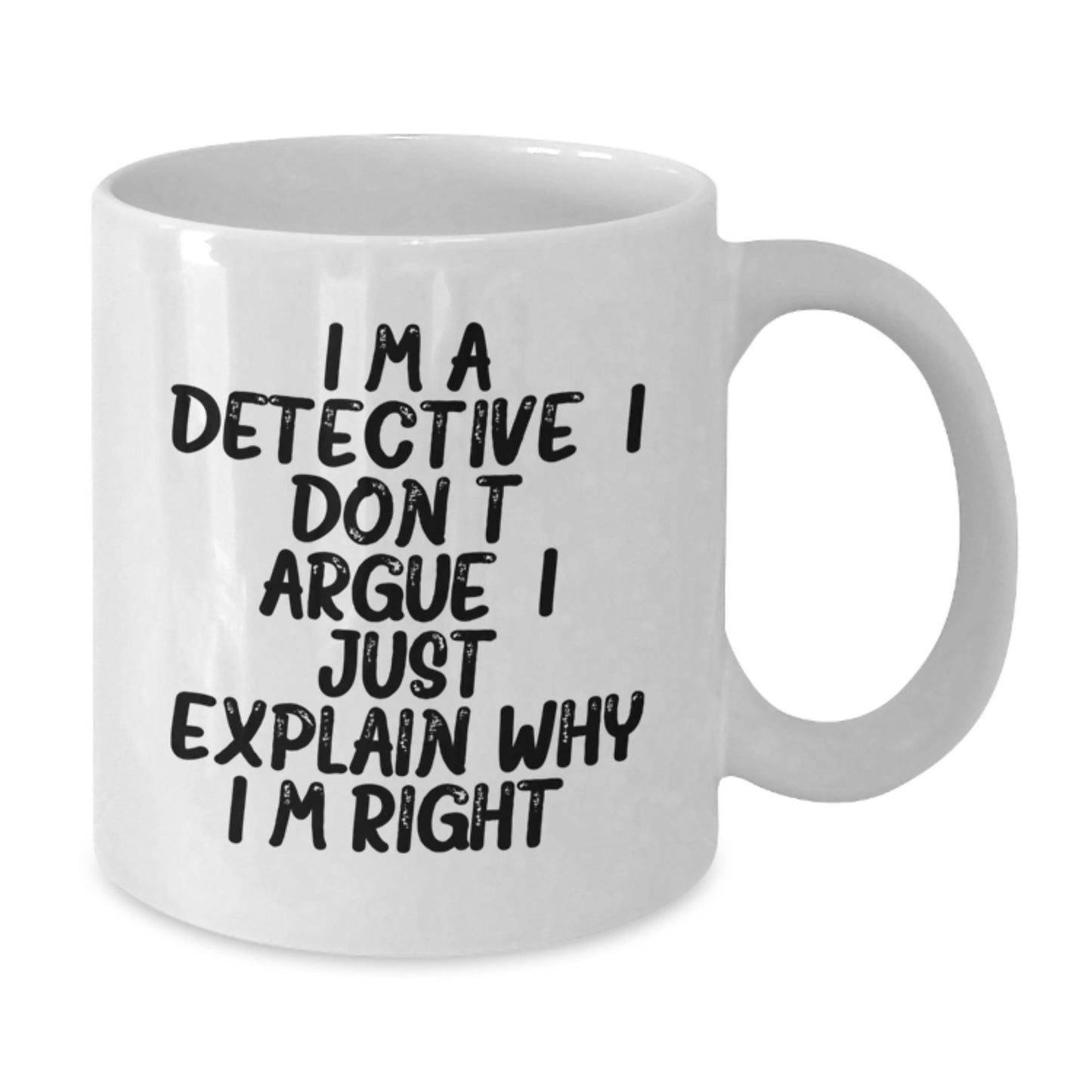 For Him Detective Keepsake Birthday Gift Mug Ceramic 11oz Microwave Safe - Additional