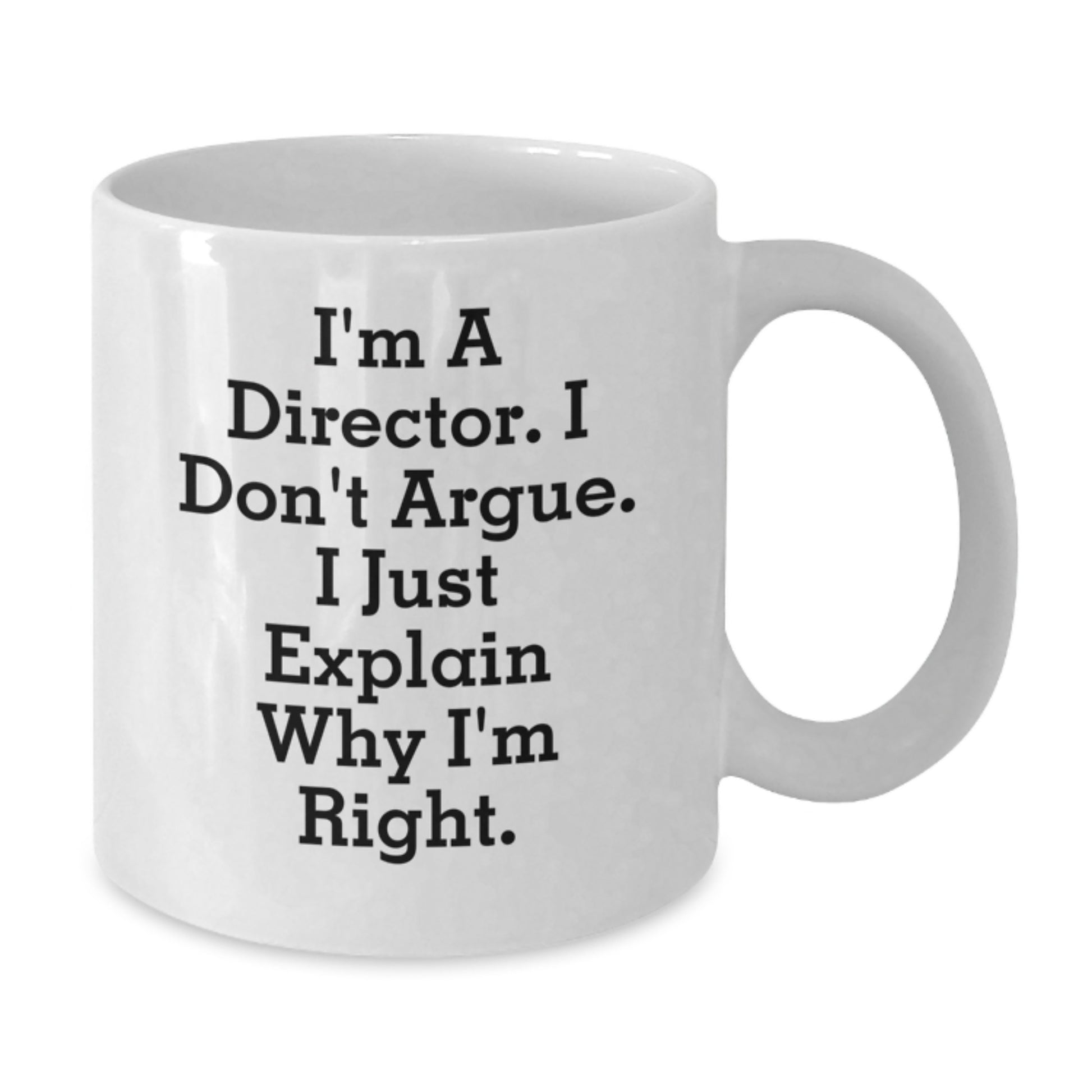 Funny Director White Coffee Mug Gifts from Friends for Director on Mother's Day Unique - Additional