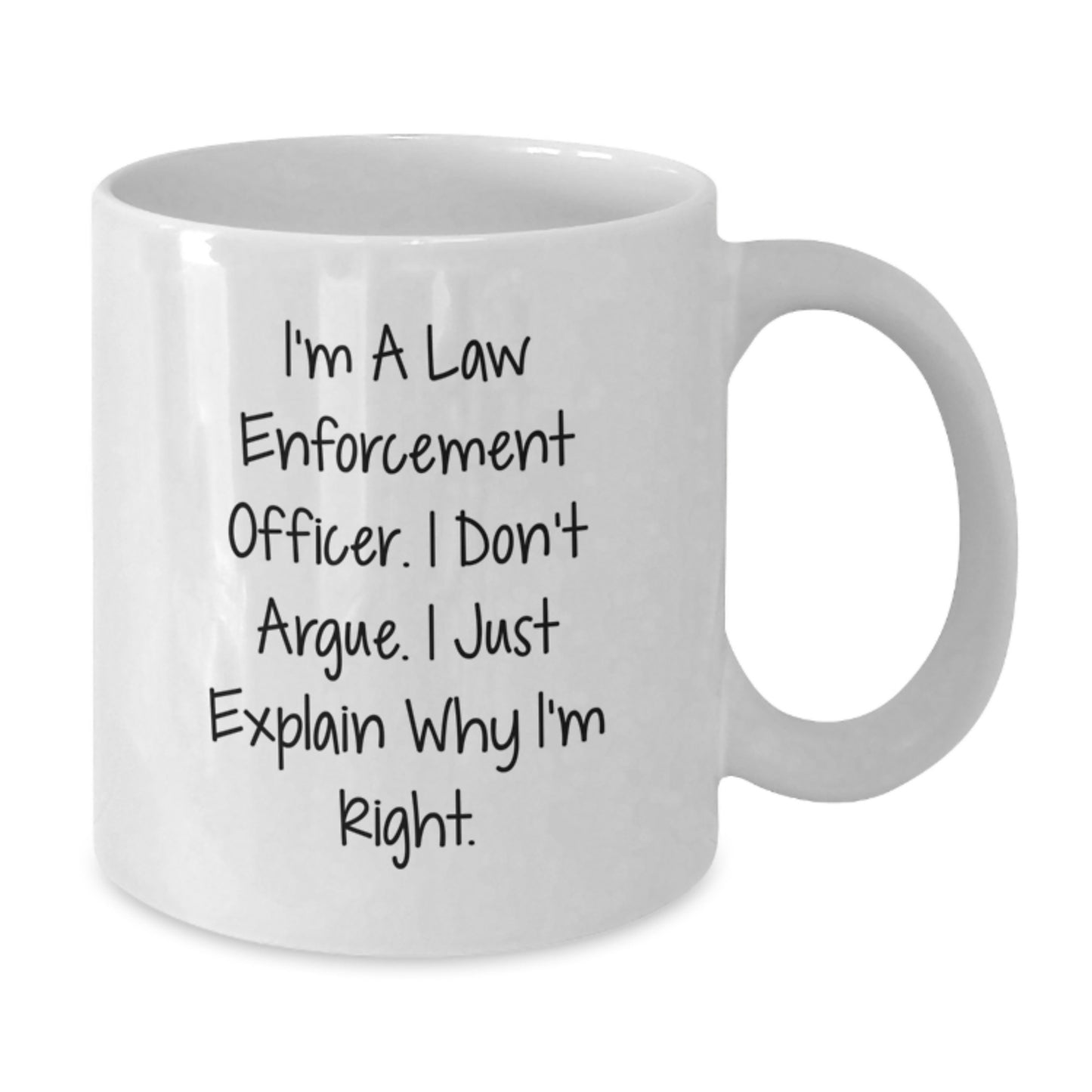 Law Enforcement Keepsake Mug Birthday Gift for Him - Additional
