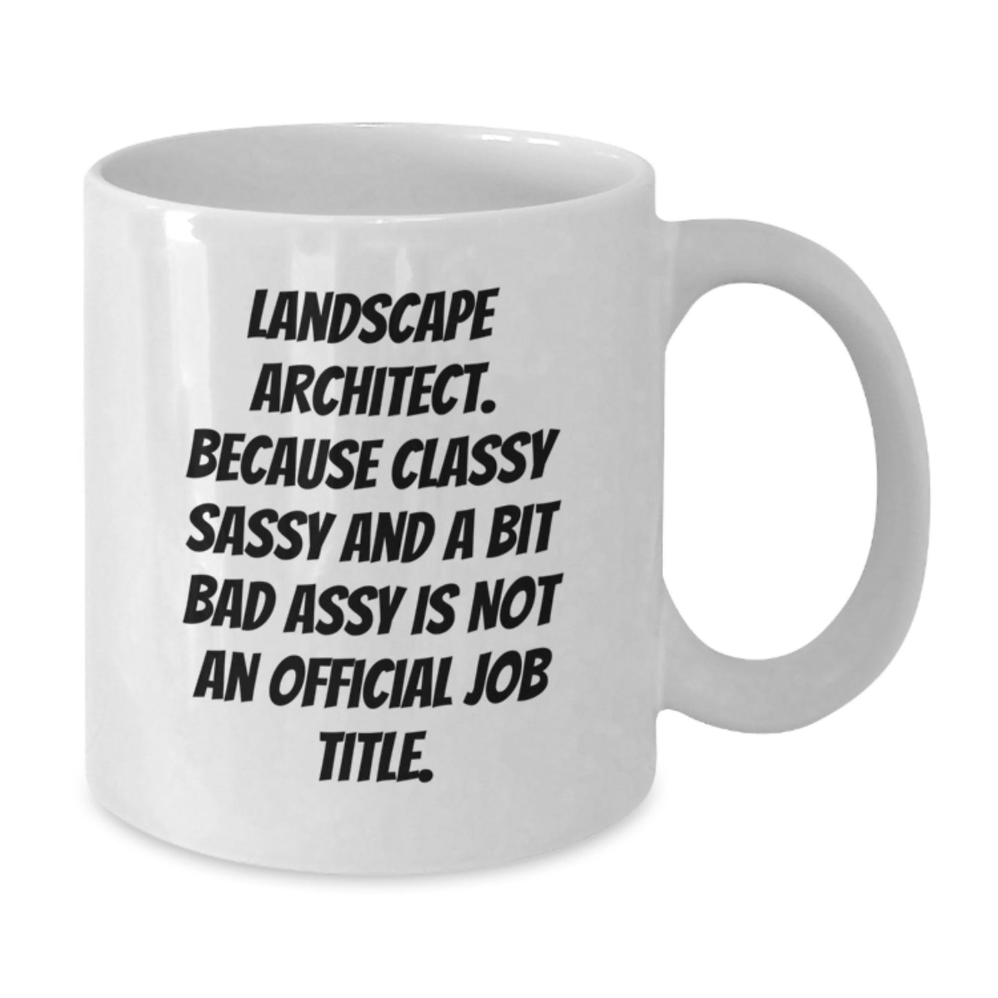 Funny Landscape Architect Gifts, Unique White Coffee Mug for Landscape Architect, Mother's Day Unique Gifts from Family to Landscape Architect - Additional