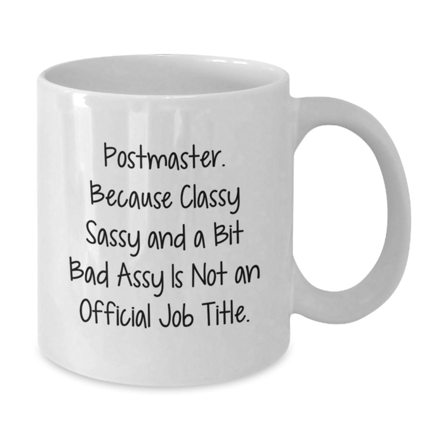 Birthday Gift Postmaster White Coffee Mug for Her Present - Additional