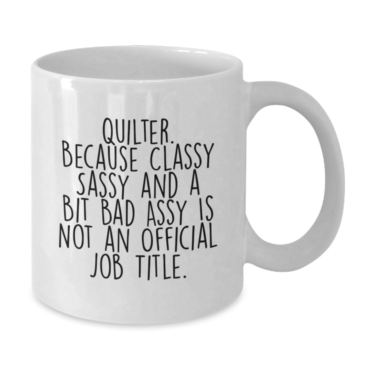 Birthday Gift Quilter White Coffee Mug for Her Present - Additional