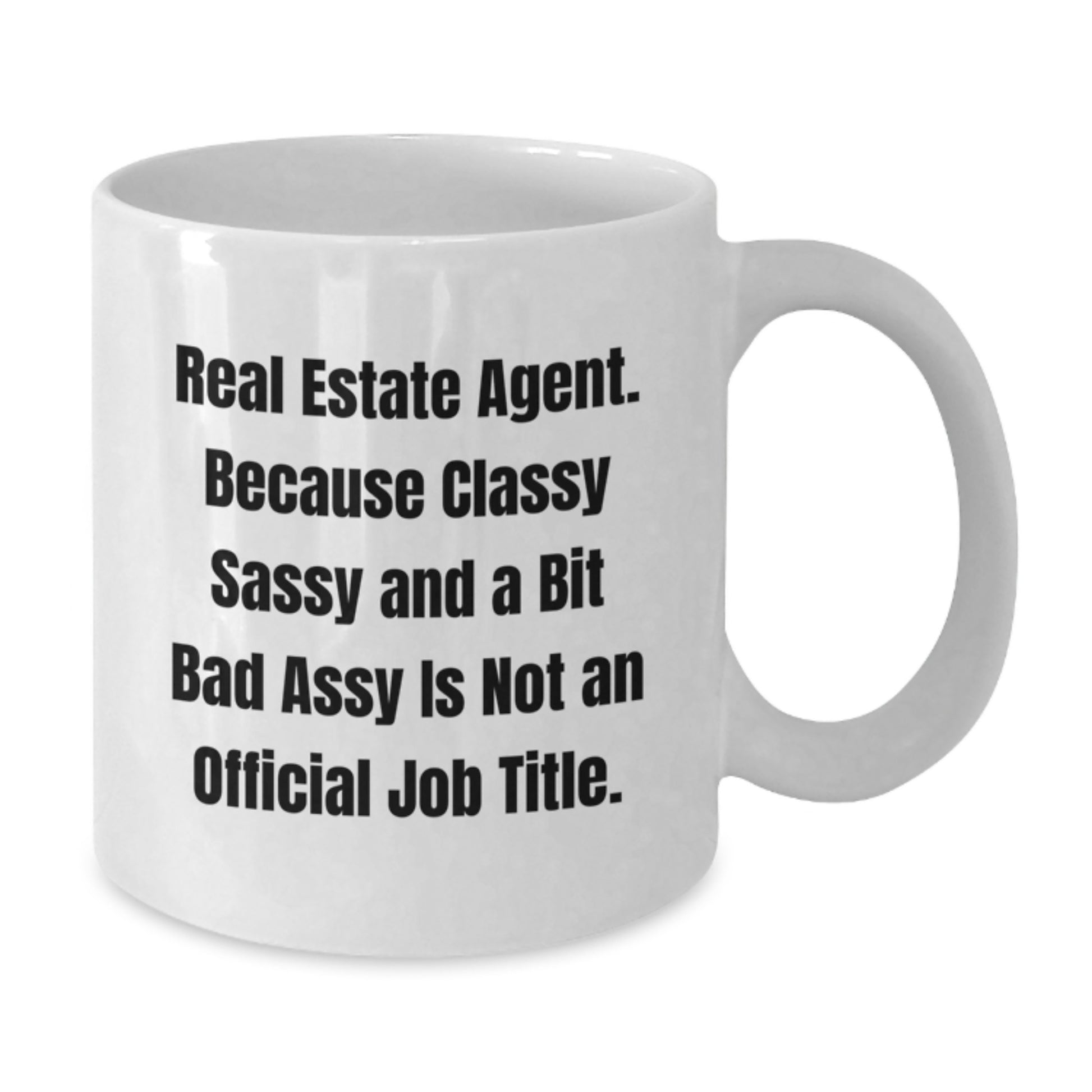 Birthday Gift for Her Real Estate Agent Mug – Keepsake White Ceramic - Additional