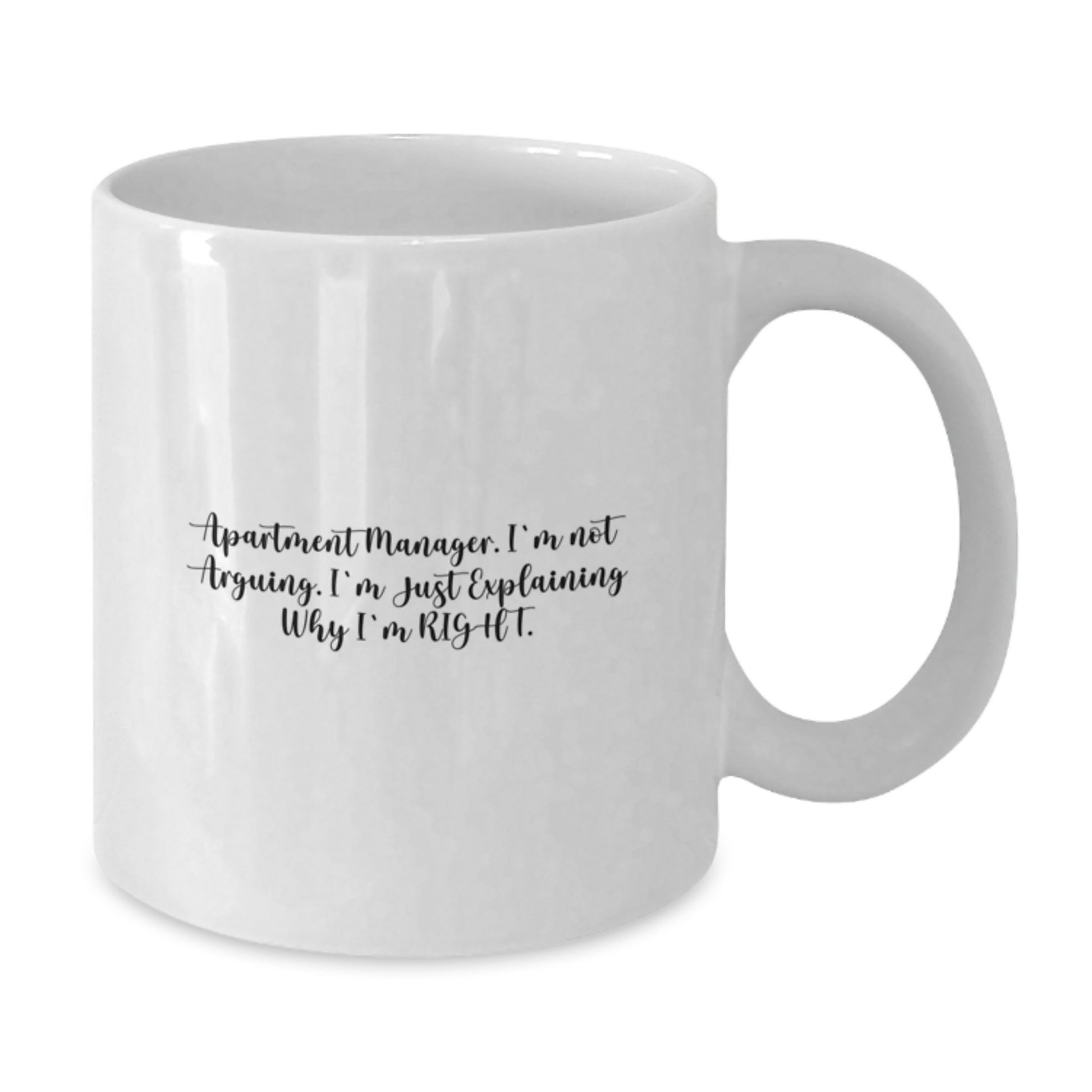 Apartment Manager Keepsake Mug for Him Birthday Gift Ceramic 11oz - Additional