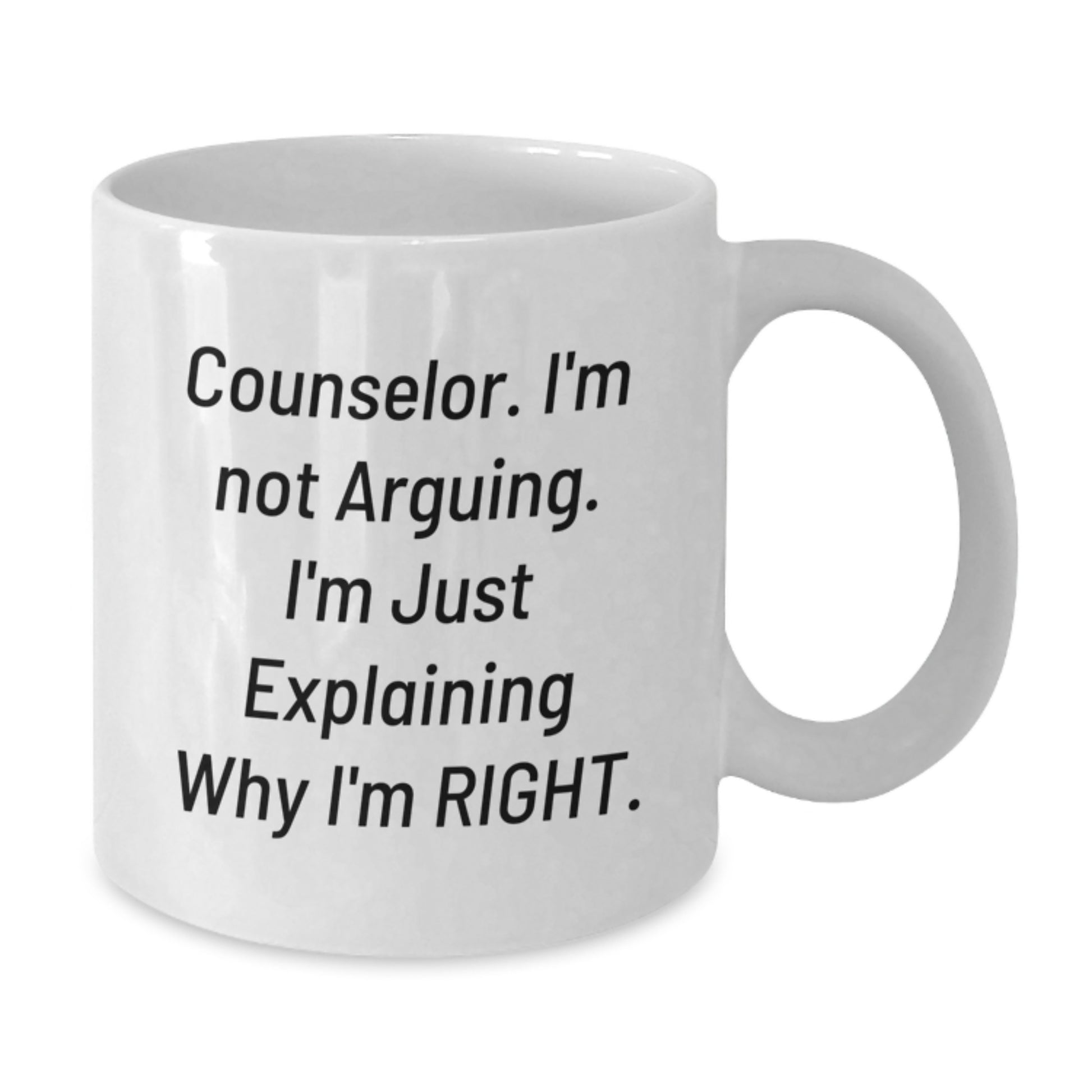 Birthday Gift White Coffee Mug for Her Counselor Keepsake - Additional