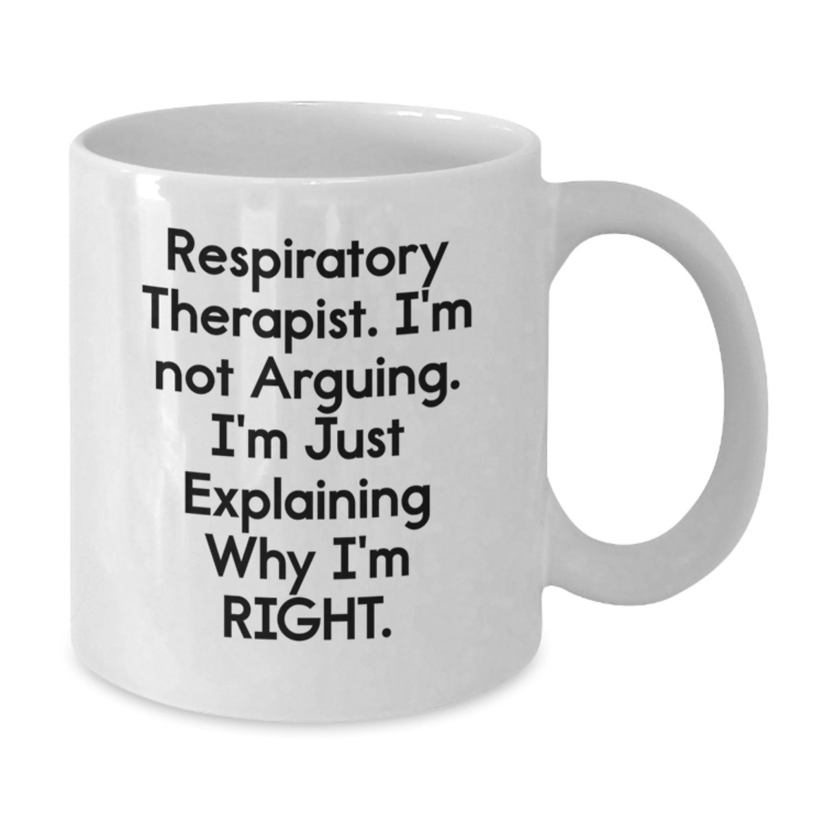 Funny Respiratory Therapist Gifts for Men, Unique Birthday Unique Gifts from Friends, Inspirational White Coffee Mug - Additional