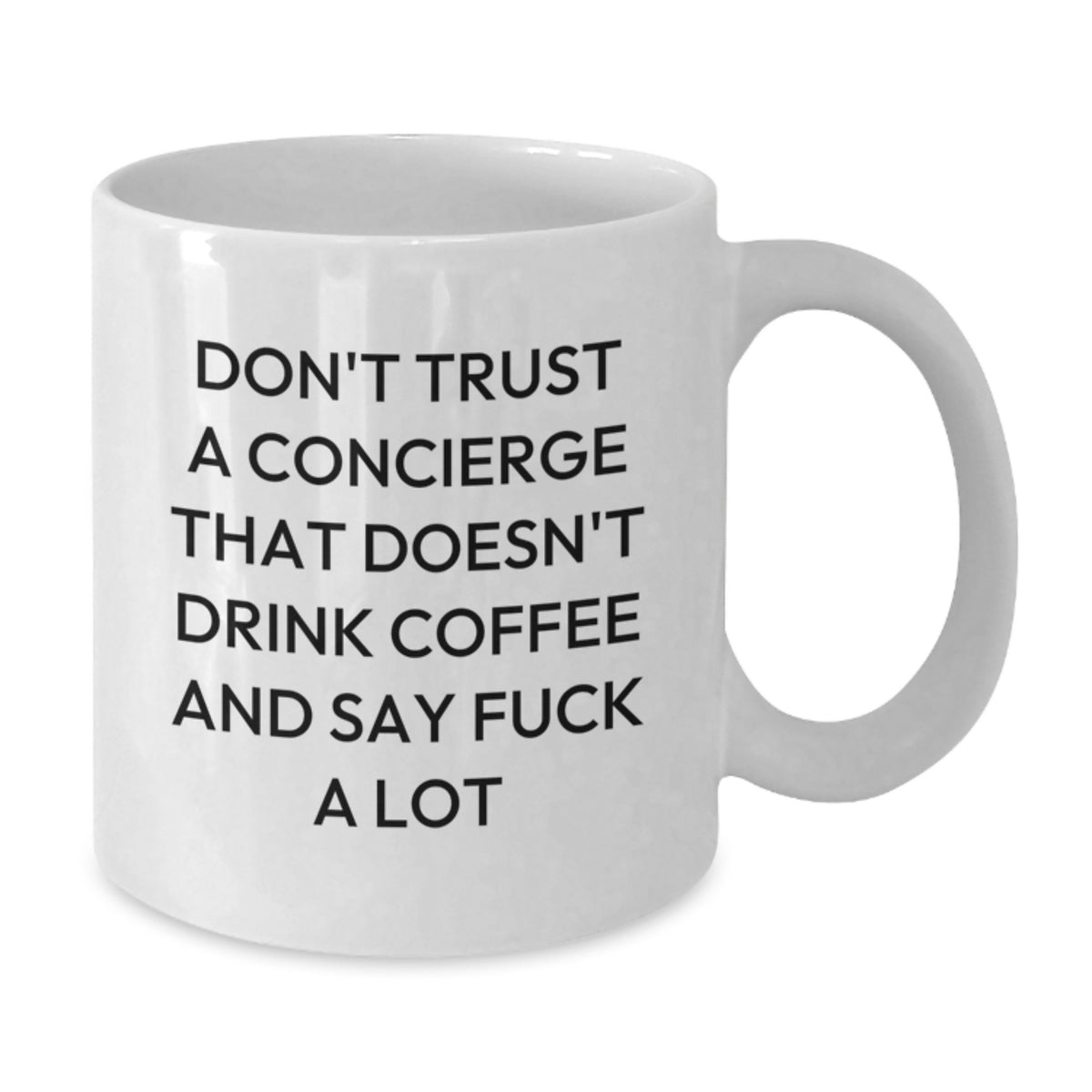 Sassy Concierge Mug Novelty Birthday Gift for Friends - Additional