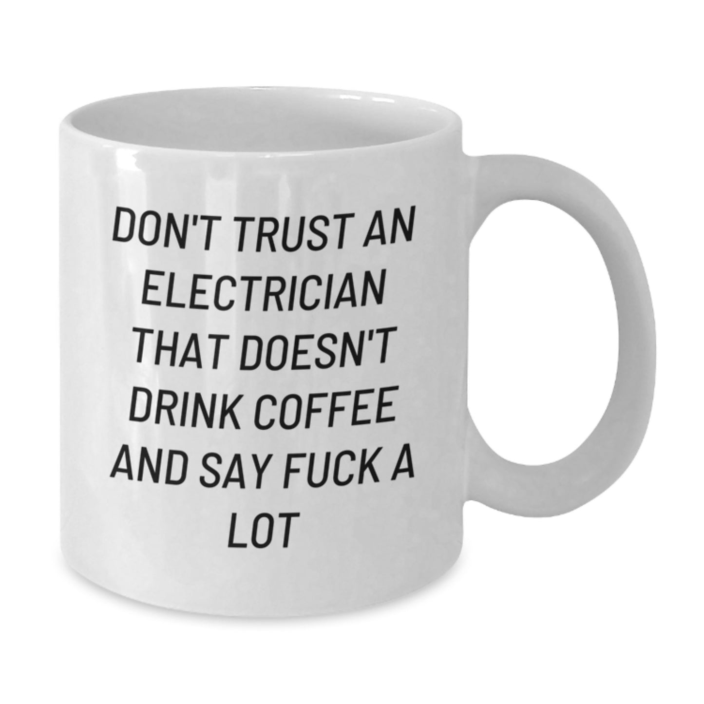 Funny Electrician Gifts for Men, Unique White Coffee Mugs, Graduation Unique Gifts from Men to Electrician Friends - Additional