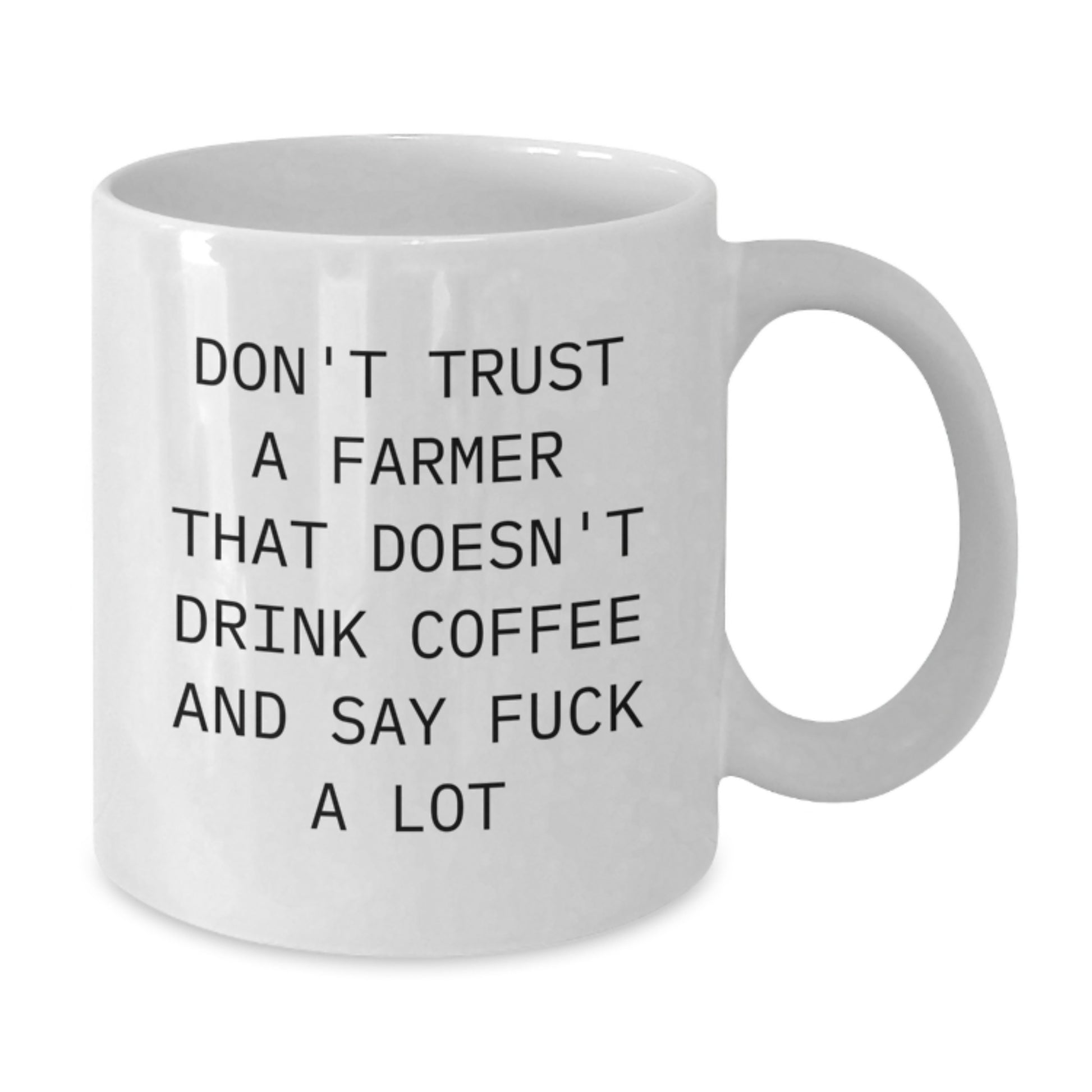 Funny Farmer White Coffee Mug Gifts from Friends to Farmer for Graduation Unique - Additional