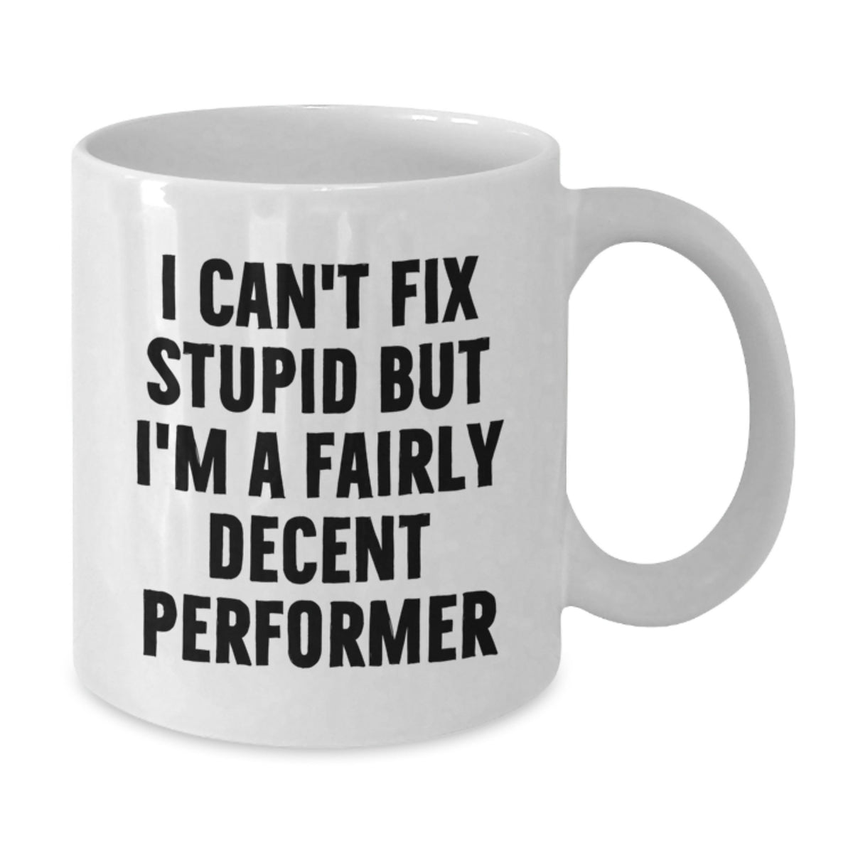 Funny Performer White Coffee Mug Gifts from Friends to Men on Valentine's - Additional