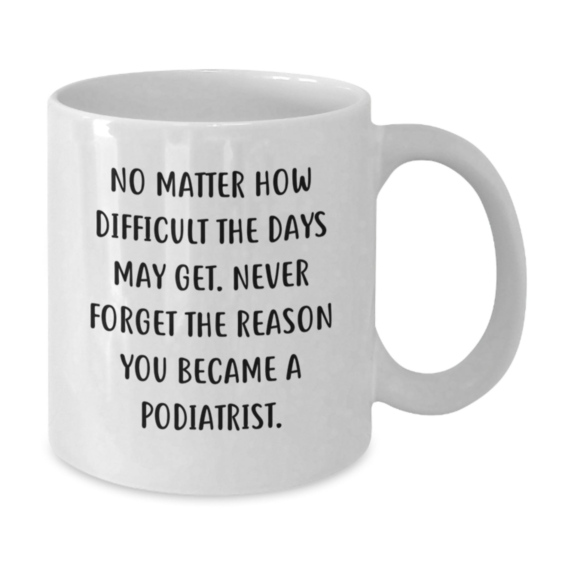 Motivational Gifts for Podiatrists on Graduation Days - Inspirational Podiatrist Coffee Mug Gifts from Family and Friends - Funny Quote Coffee Mug - Additional